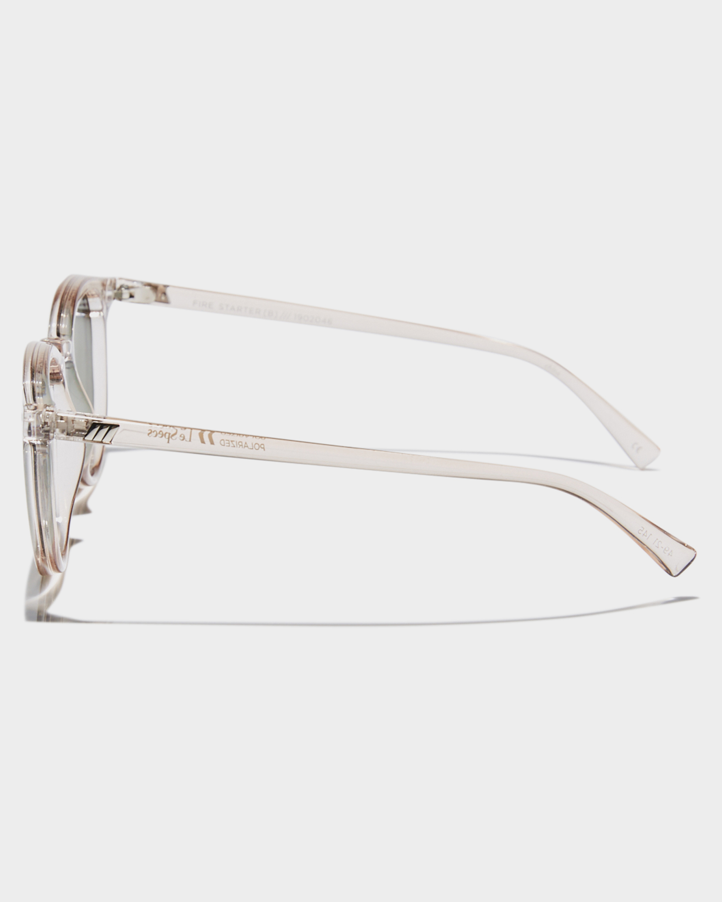 Le Specs Fire Starter Polarized Sunglasses - Stone Gray | SurfStitch