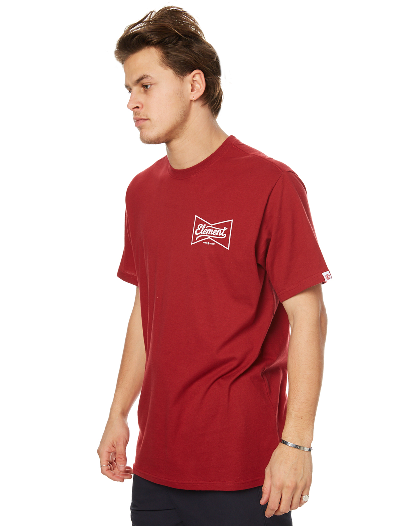Element Ale Mens Tee - Classic Red | SurfStitch