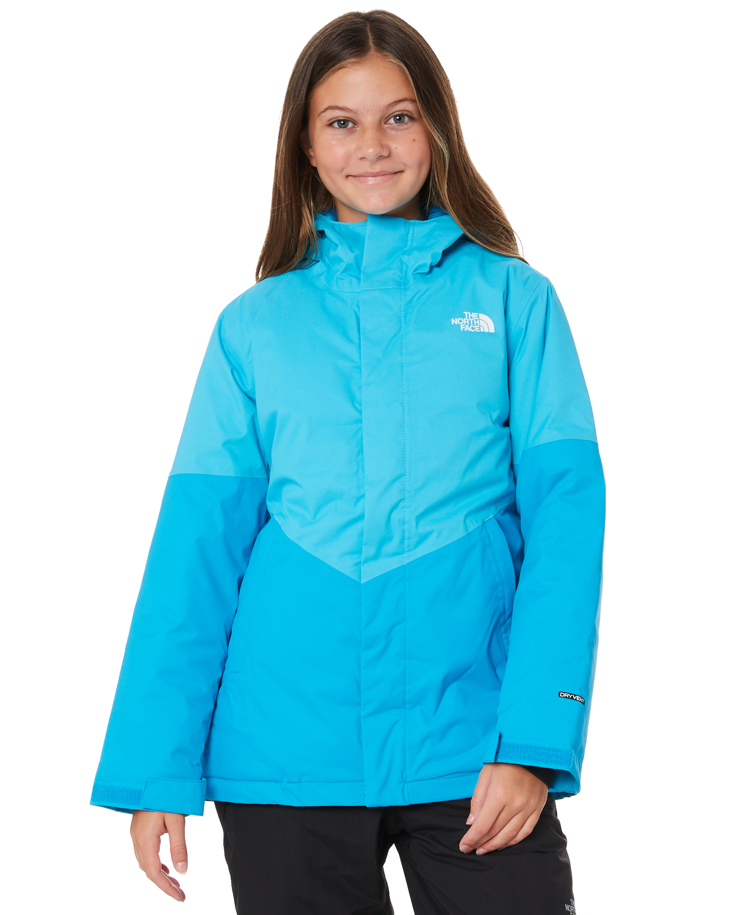 north face jacket turquoise