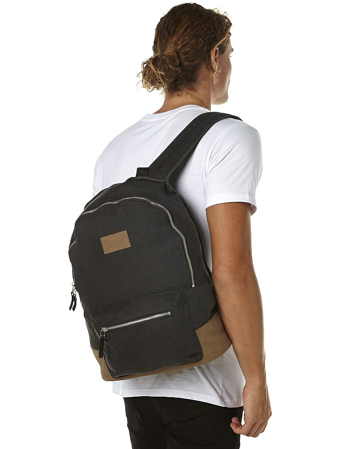 Volcom Roadie Canvas Backpack - Washed Black | SurfStitch
