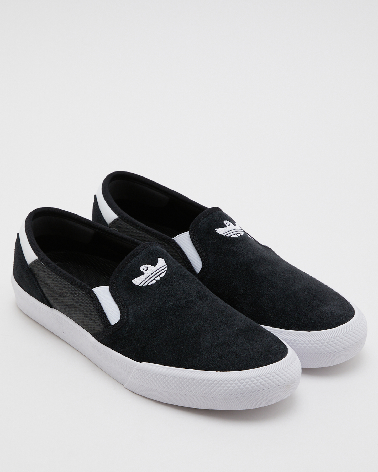 Adidas Shmoofoil Slip - Core Black Grey | SurfStitch