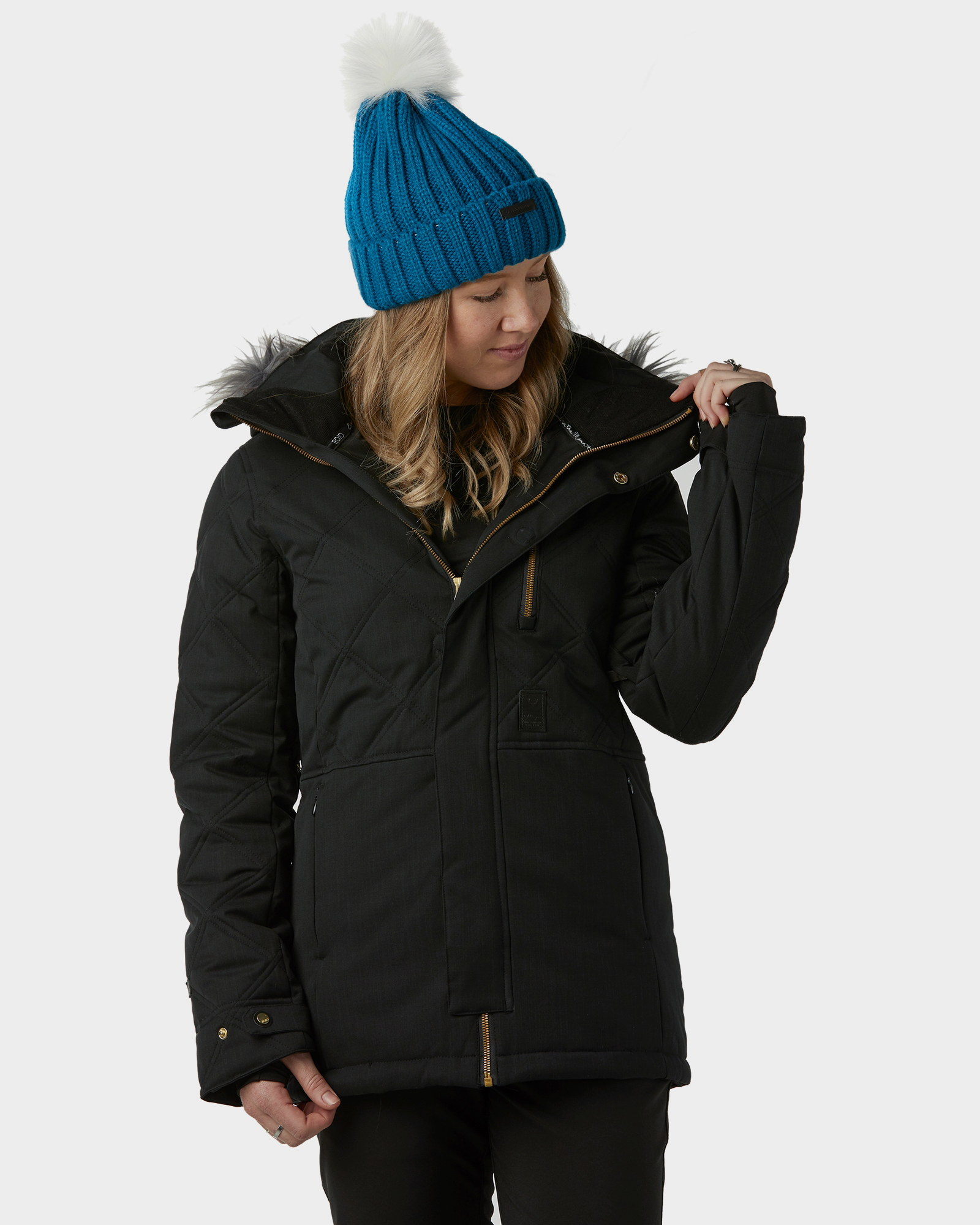 Rojo Mika Jacket True Black SurfStitch