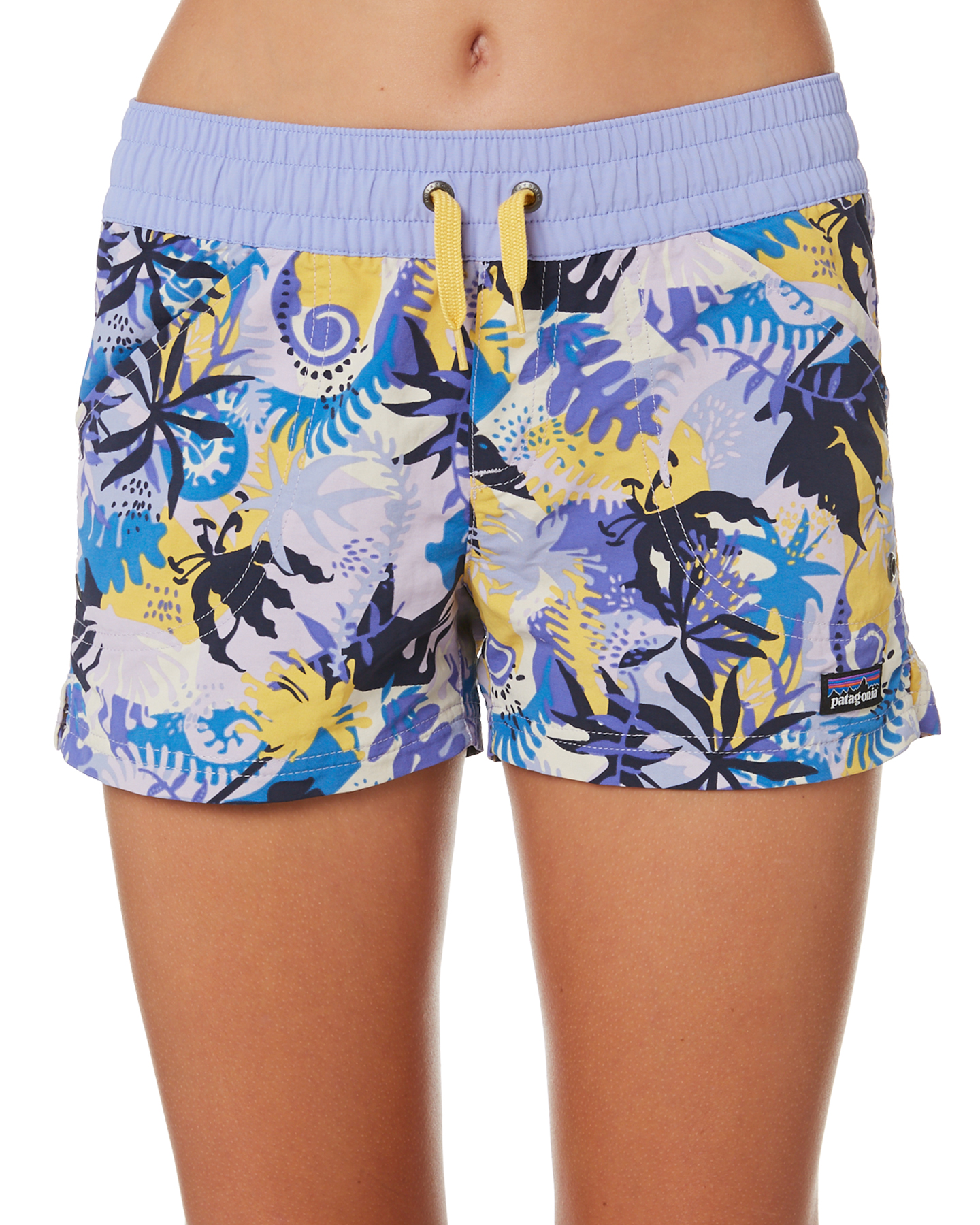 purple patagonia shorts