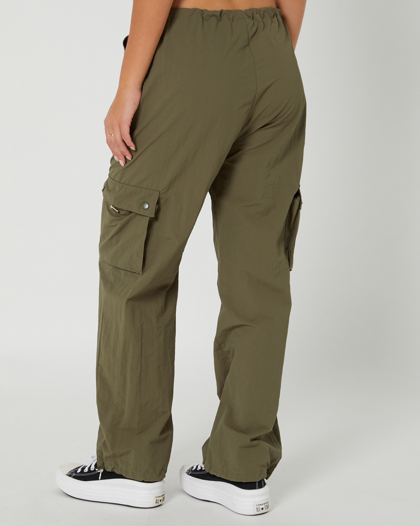 Misfit Mammoth Cargo Pant - Khaki | SurfStitch