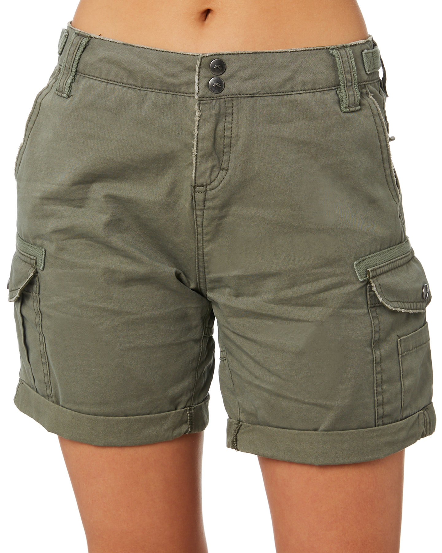 women's cargo shorts pockets