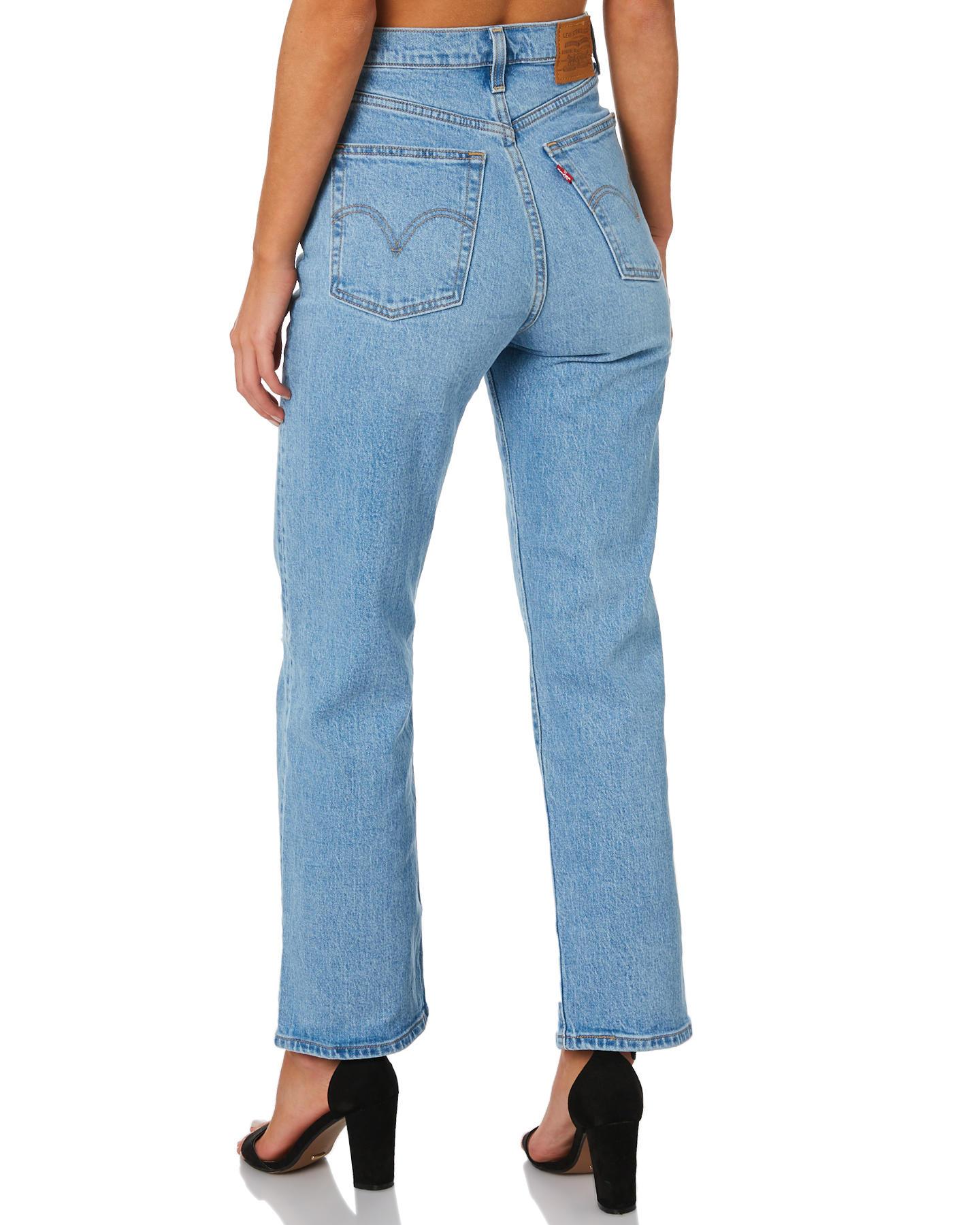 Levi's Ribcage Straight Ankle Jean - Tango Blue | SurfStitch