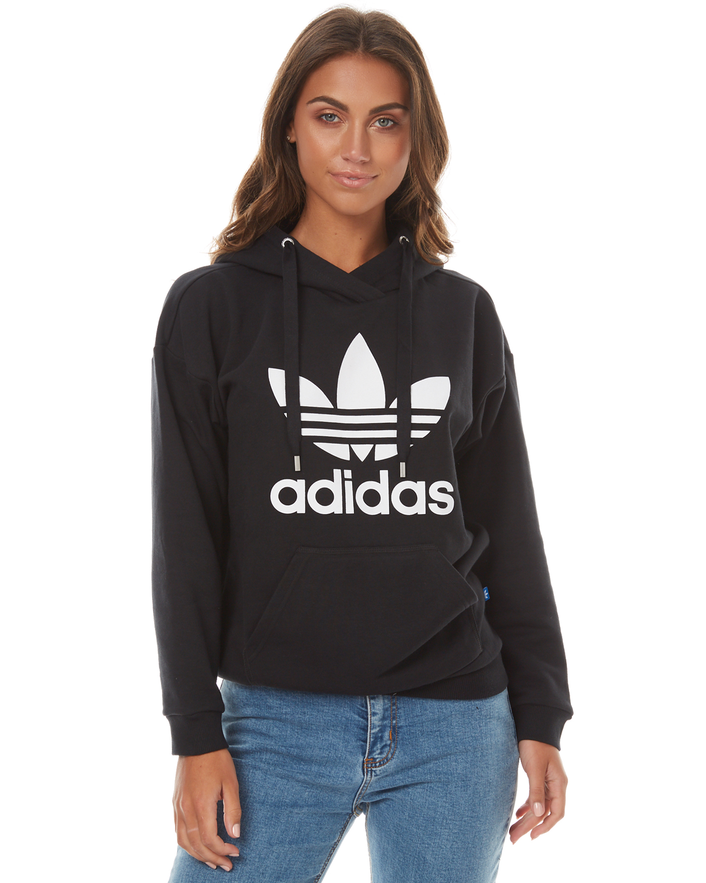 Adidas Originals Trefoil Hoodie - Black | SurfStitch