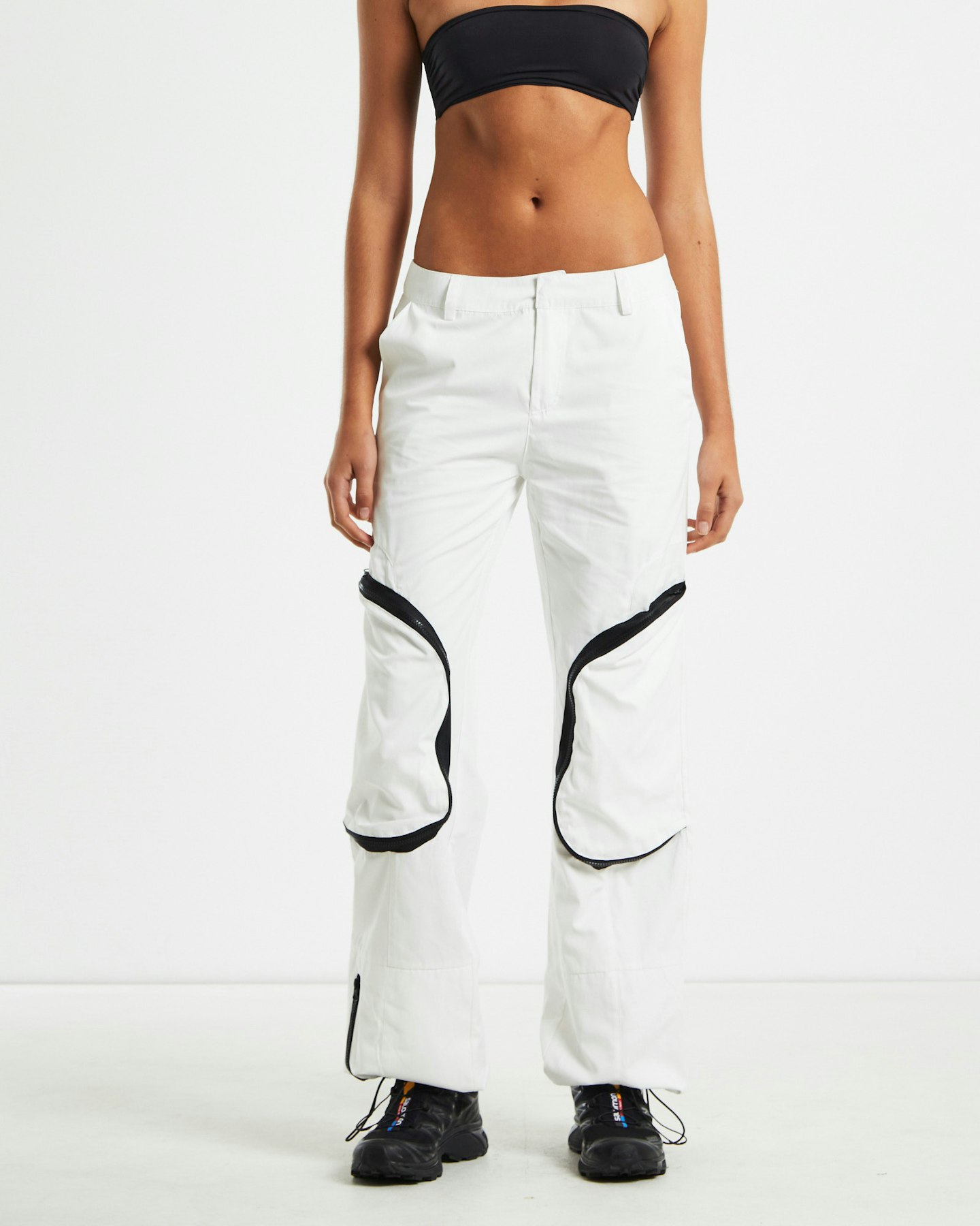 Neon Hart Skylar Patch Pocket Ski Pants - White