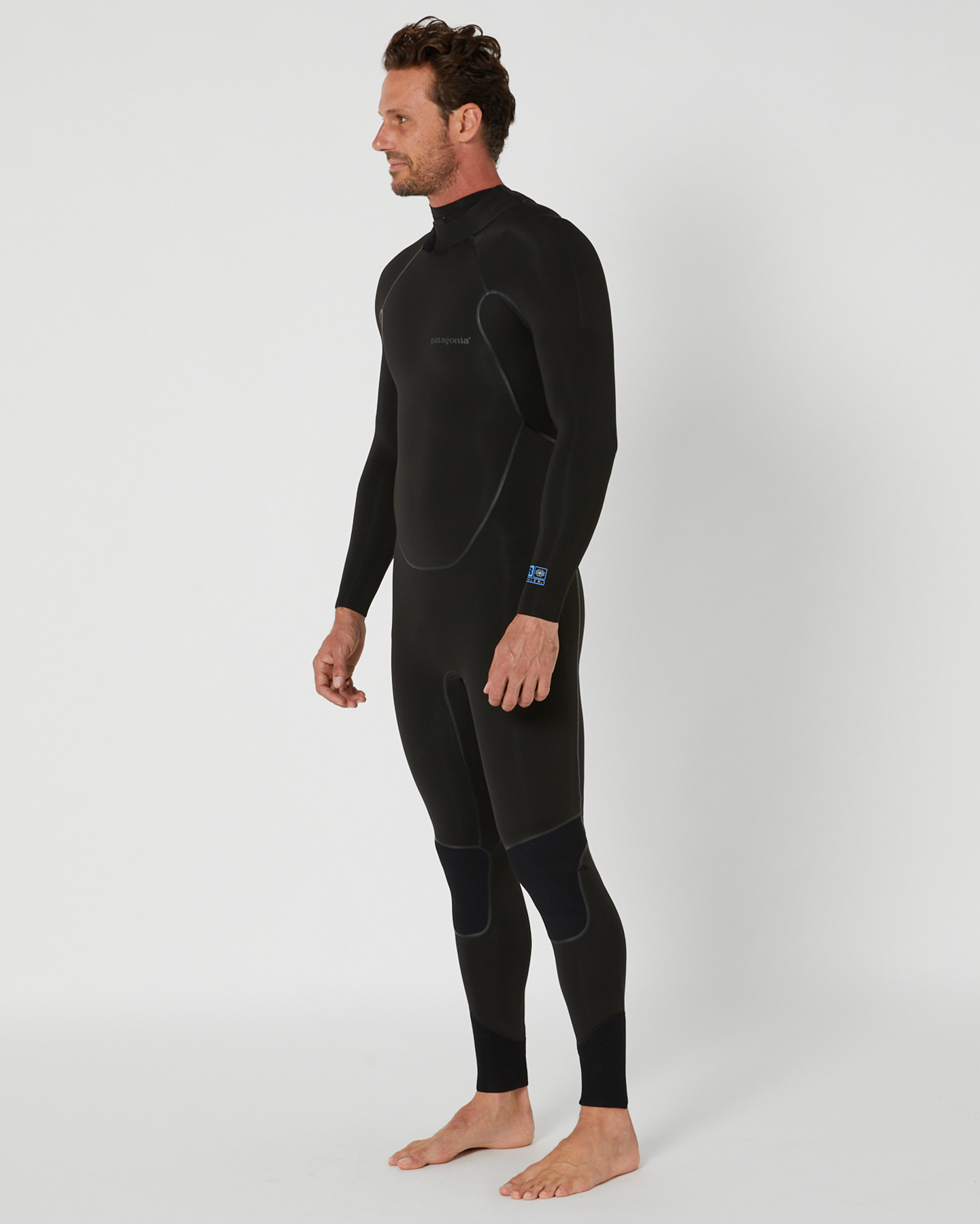 Patagonia Men's R3 Yulex Back-Zip Full Wetsuit - Black | SurfStitch
