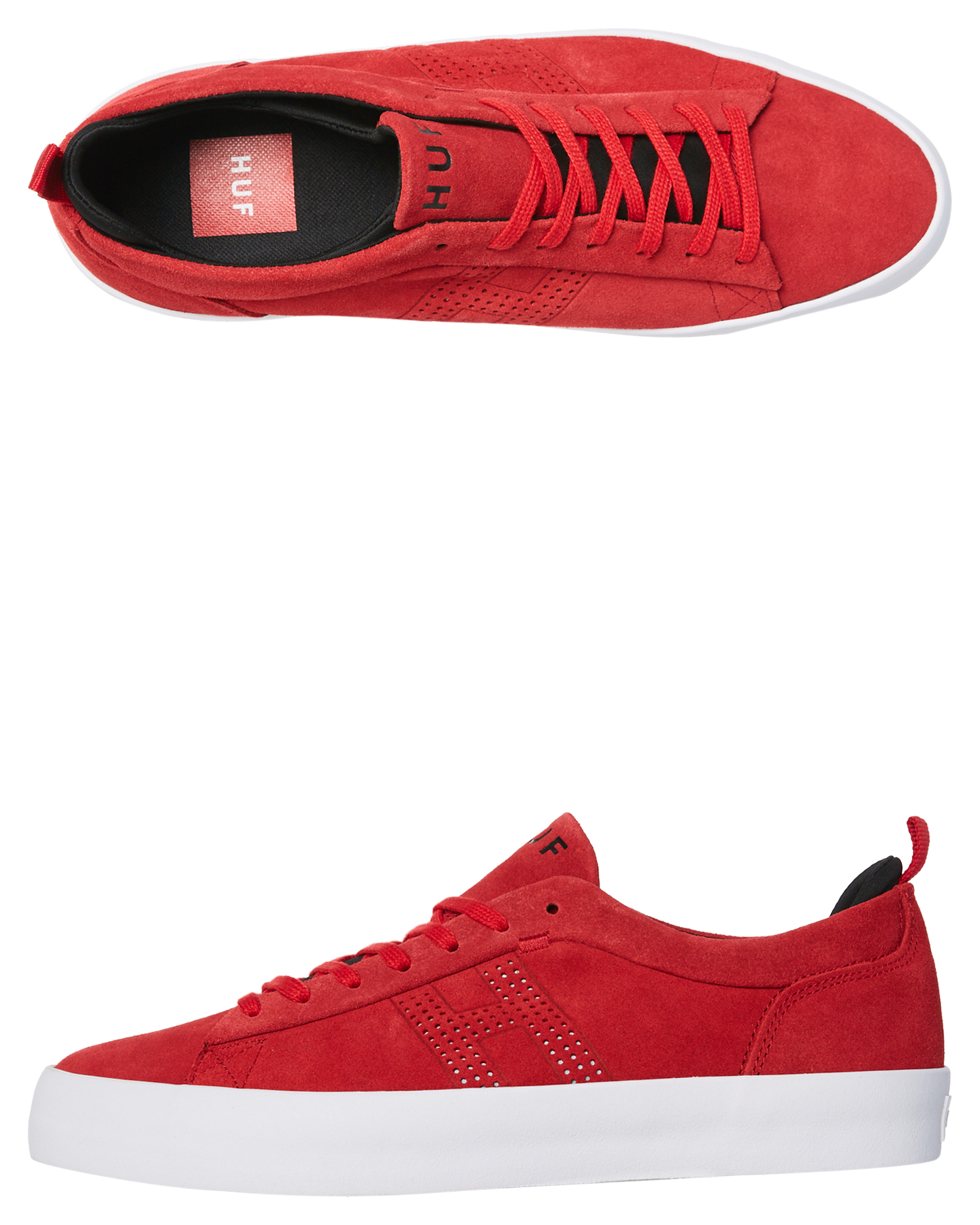 huf suede shoes