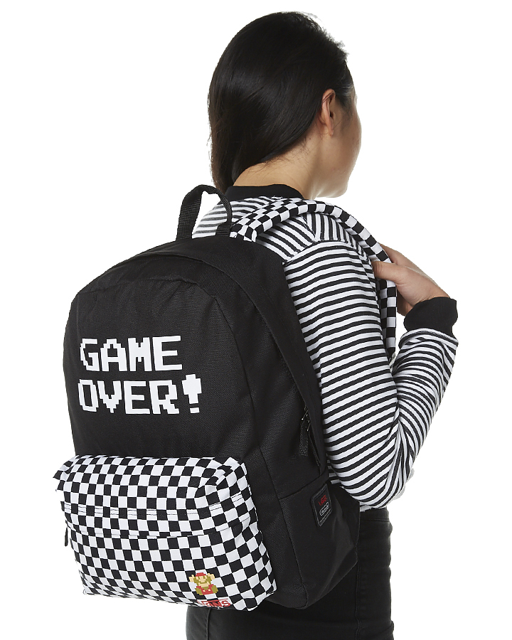 vans game over backpack