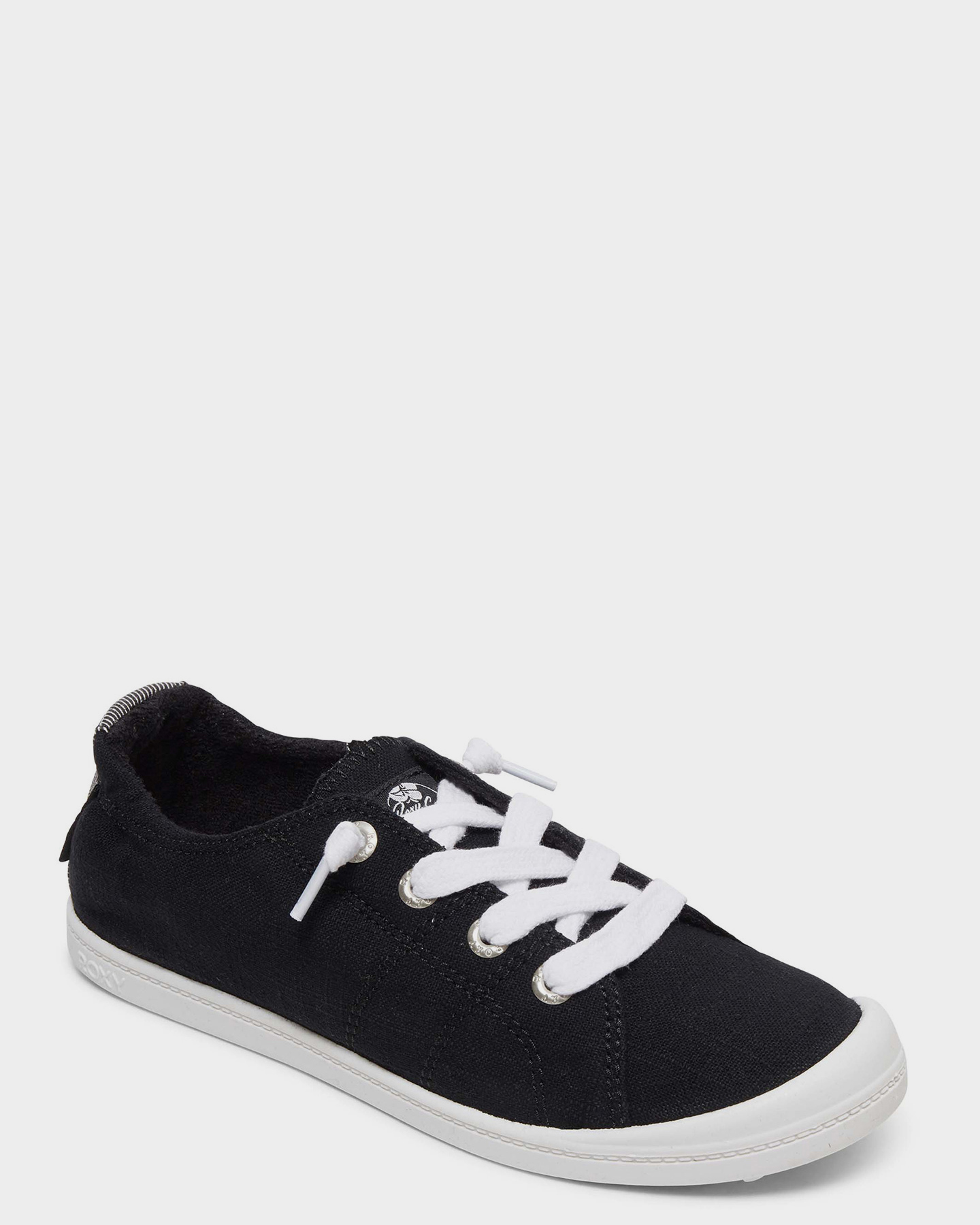 Roxy Womens Bayshore Slip On Shoes Black Anthracite SurfStitch