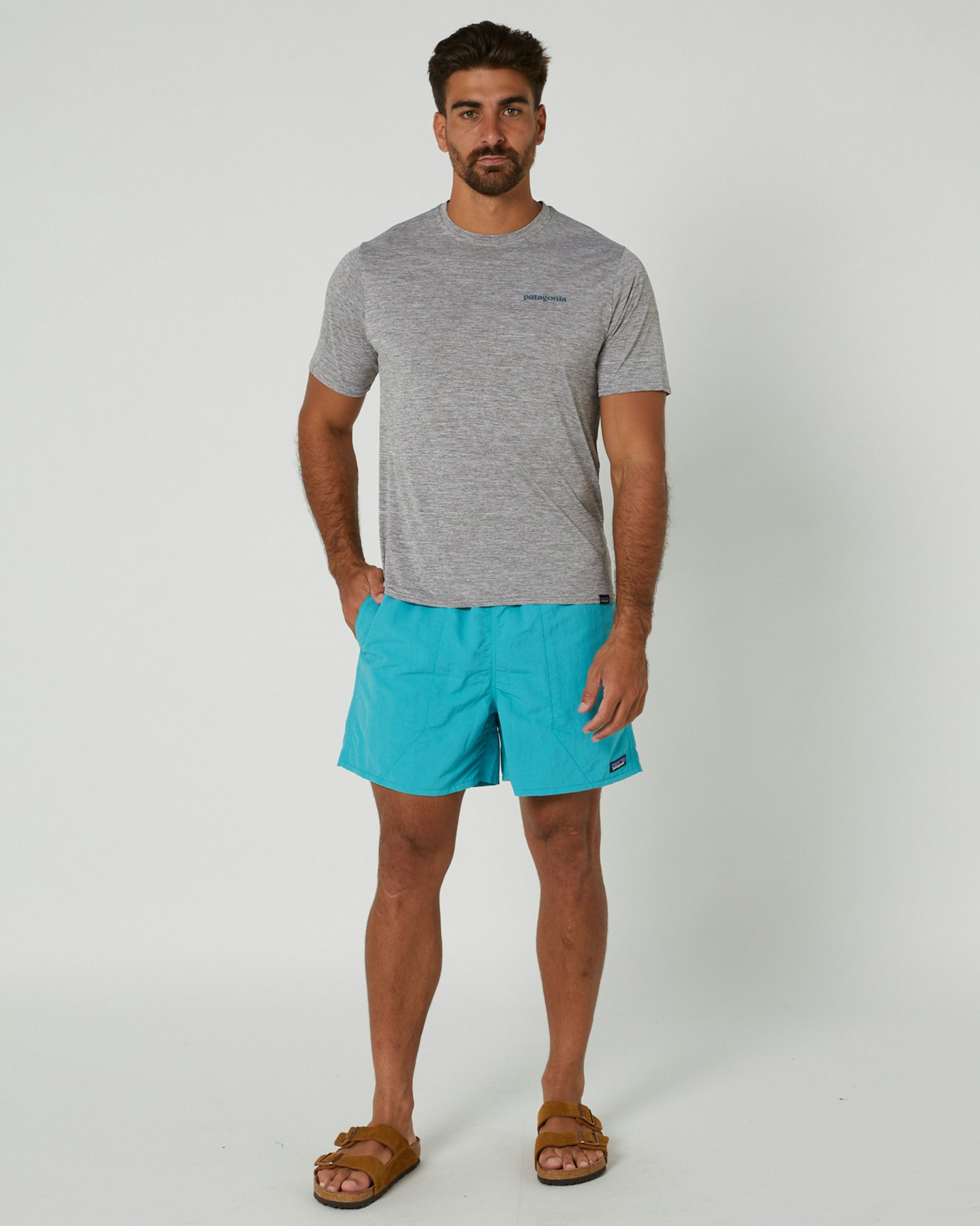 Patagonia blue shorts sales