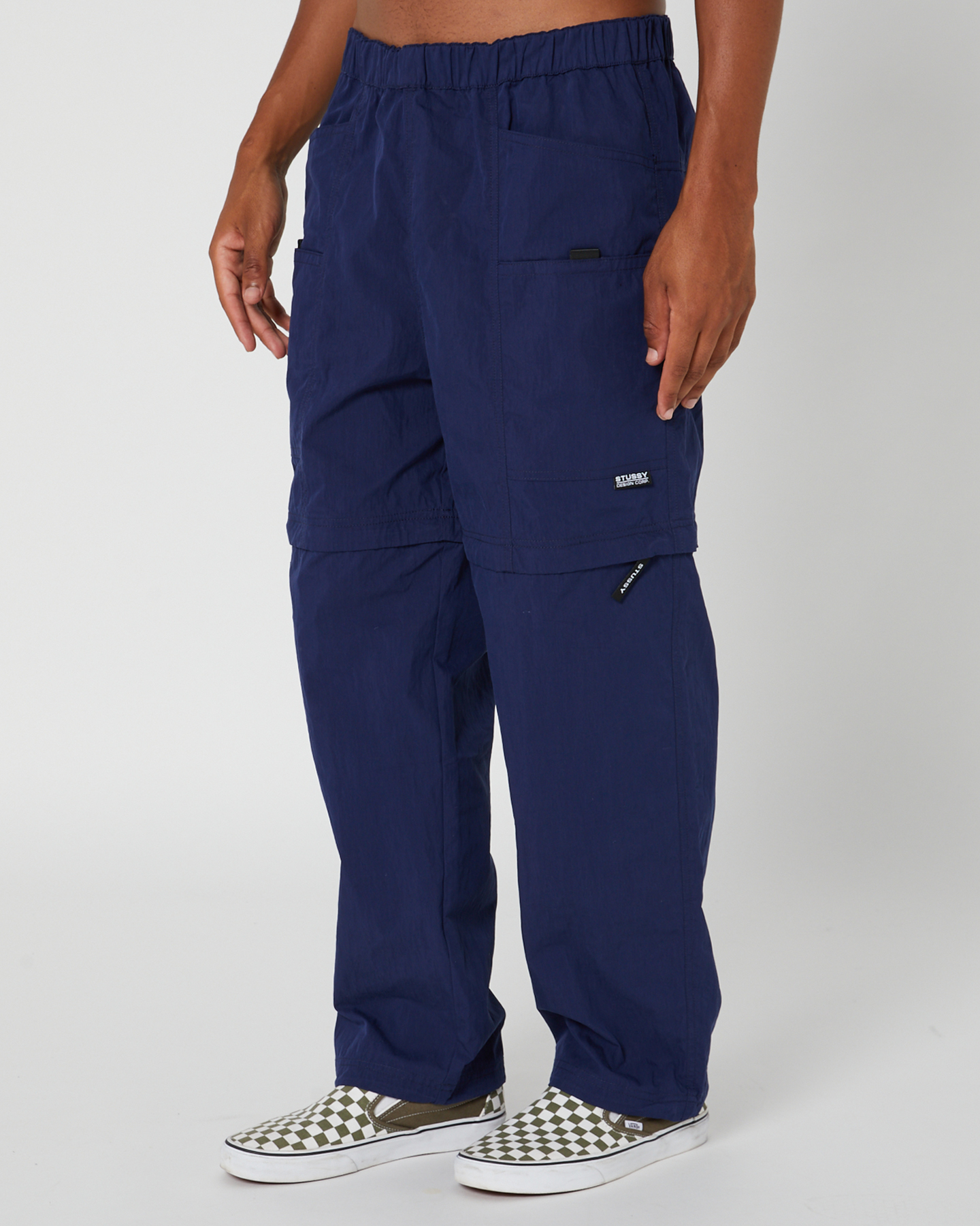 Stussy Nyco Convertible Pant - Navy | SurfStitch