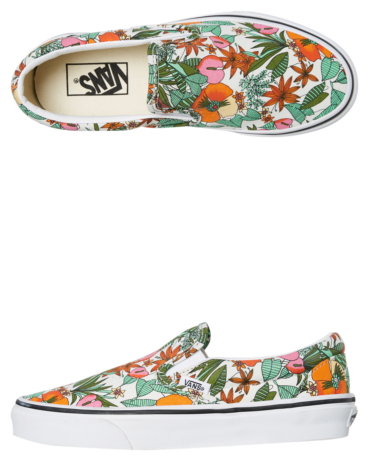 womans vans slip ons