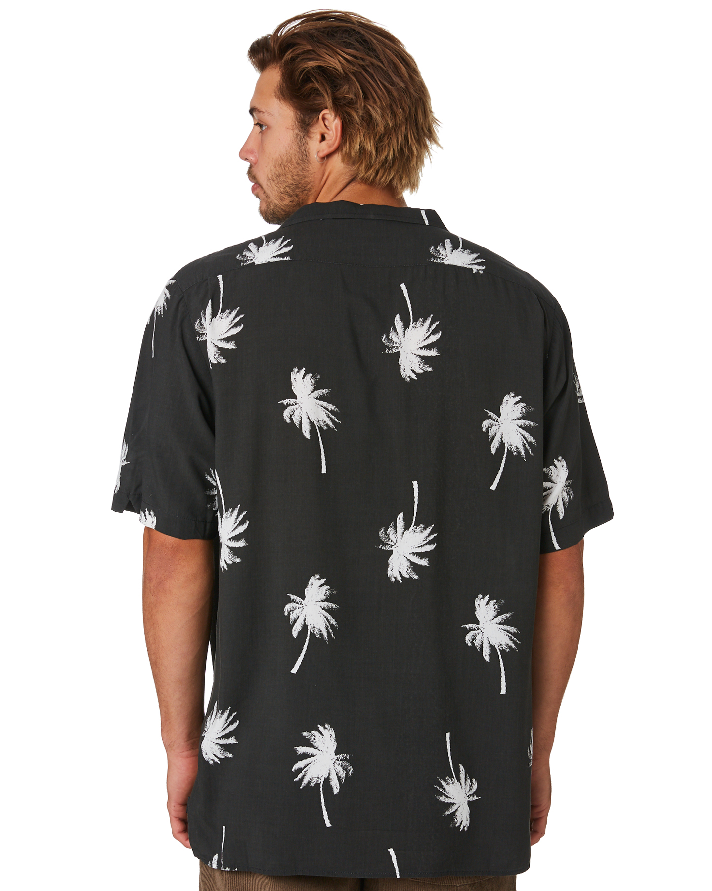 Town And Country Face Palm Mens Ss Shirt - Black | SurfStitch