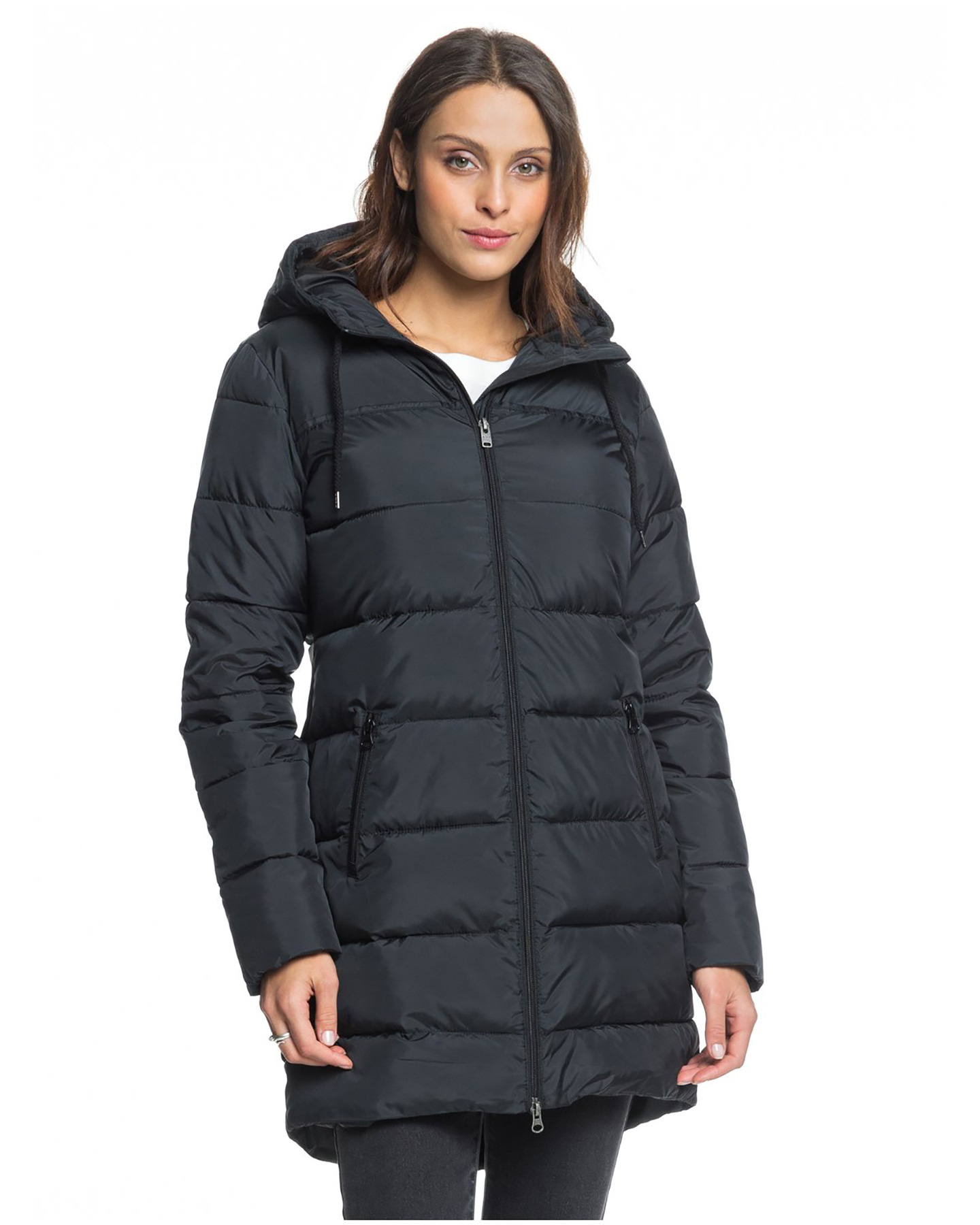 Roxy Womens Southern Nights Puffer Jacket - Anthracite | SurfStitch