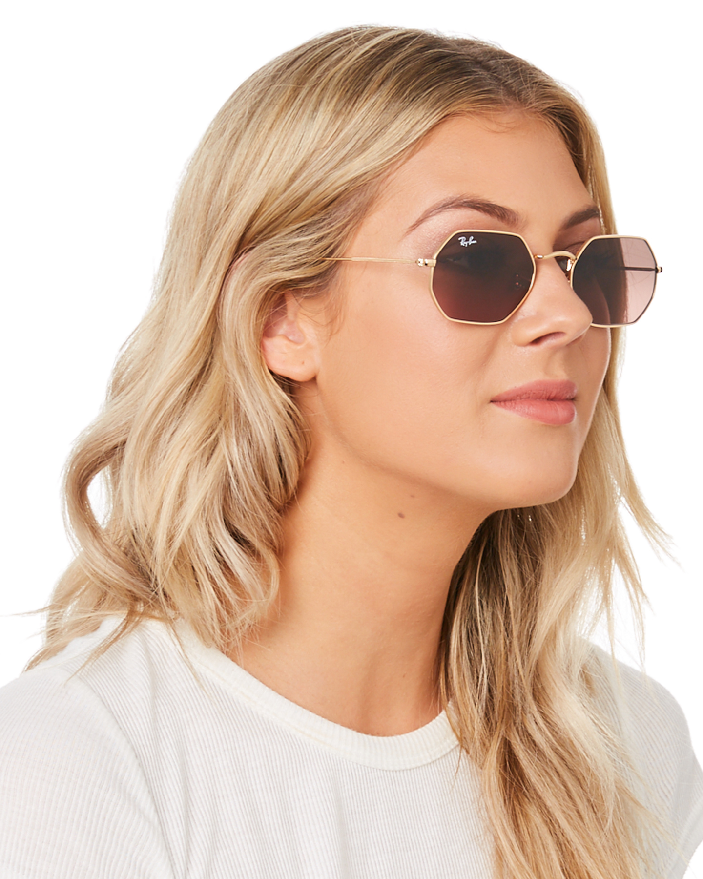 octagonal sunglasses ray ban