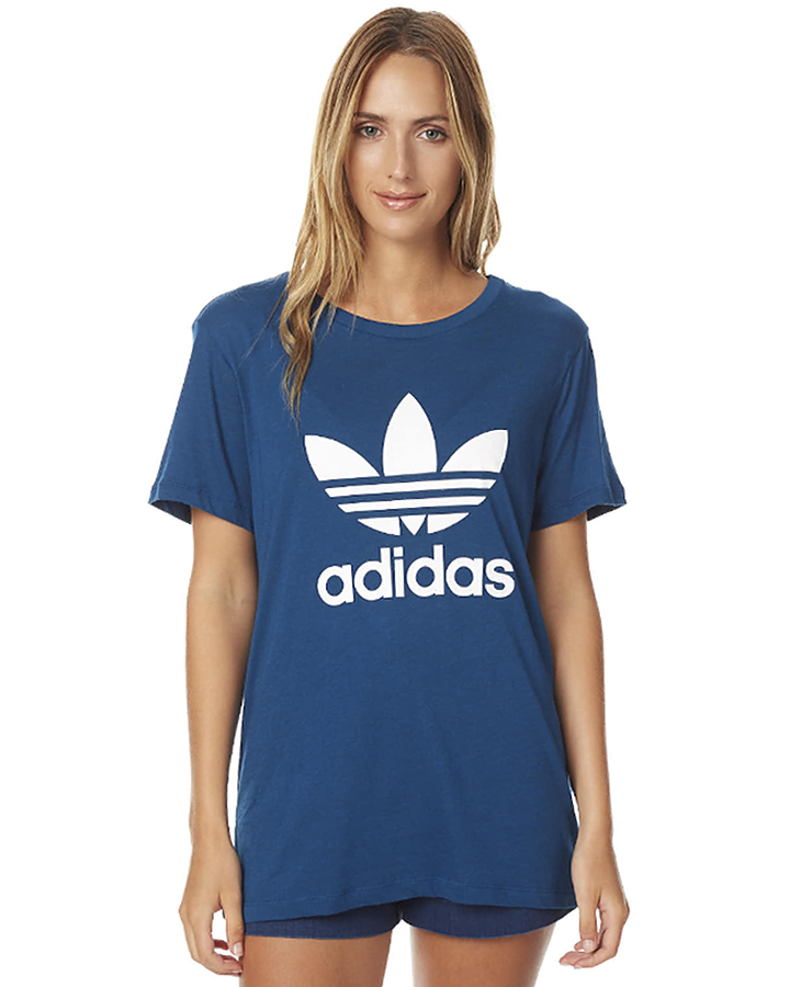 Adidas Originals Womens Boyfriend Trefoil Tee - Multi | SurfStitch