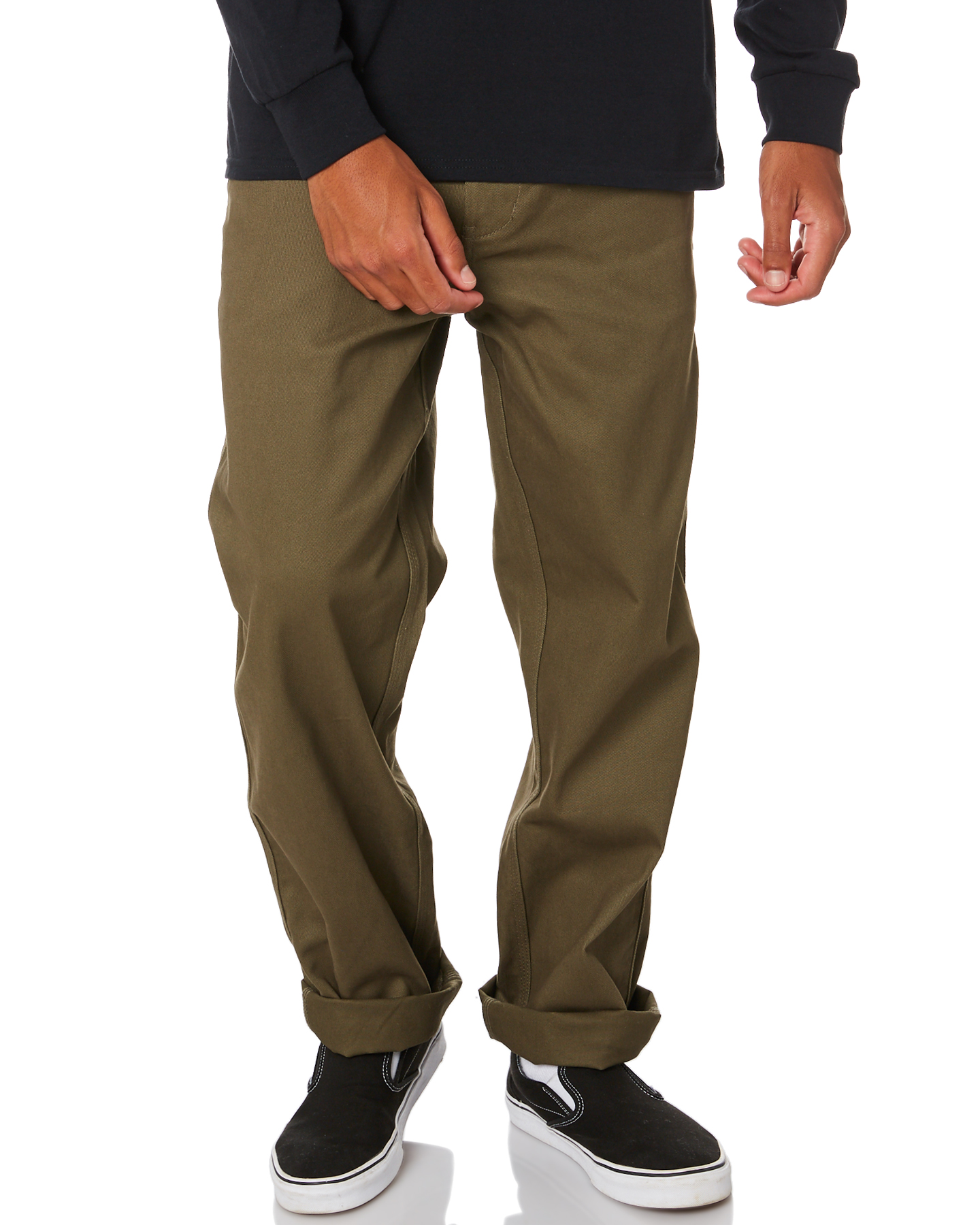 Huf Boyd Mens Pant - Olive | SurfStitch