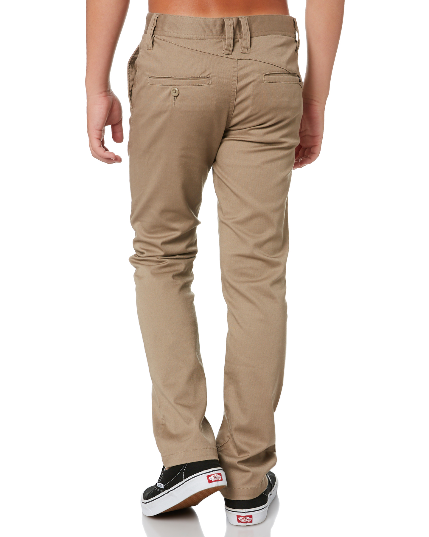 Volcom Kids Boys Frickin Modern Stretch Pant - Khaki | SurfStitch