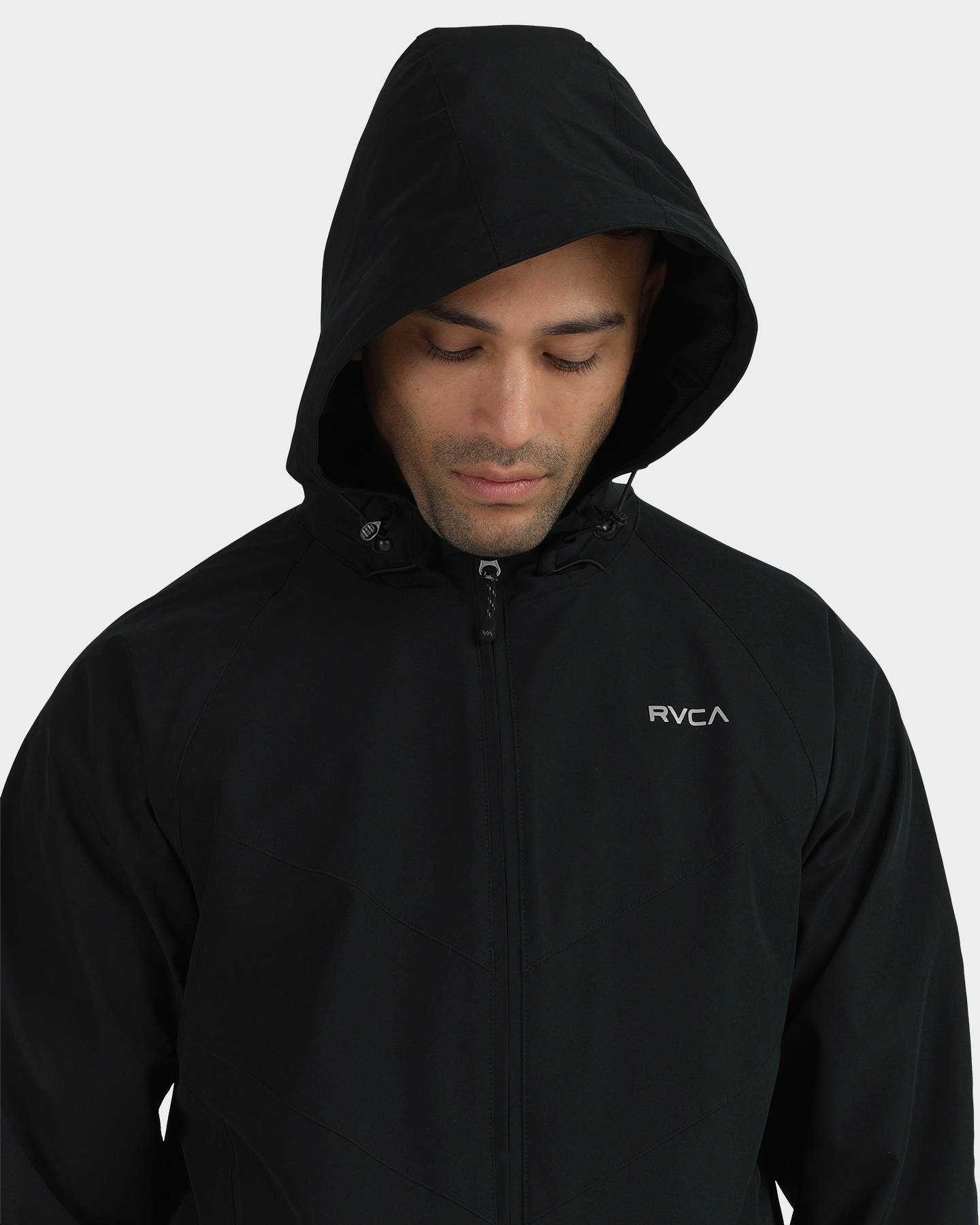 Rvca Va Windbreaker - Black | SurfStitch