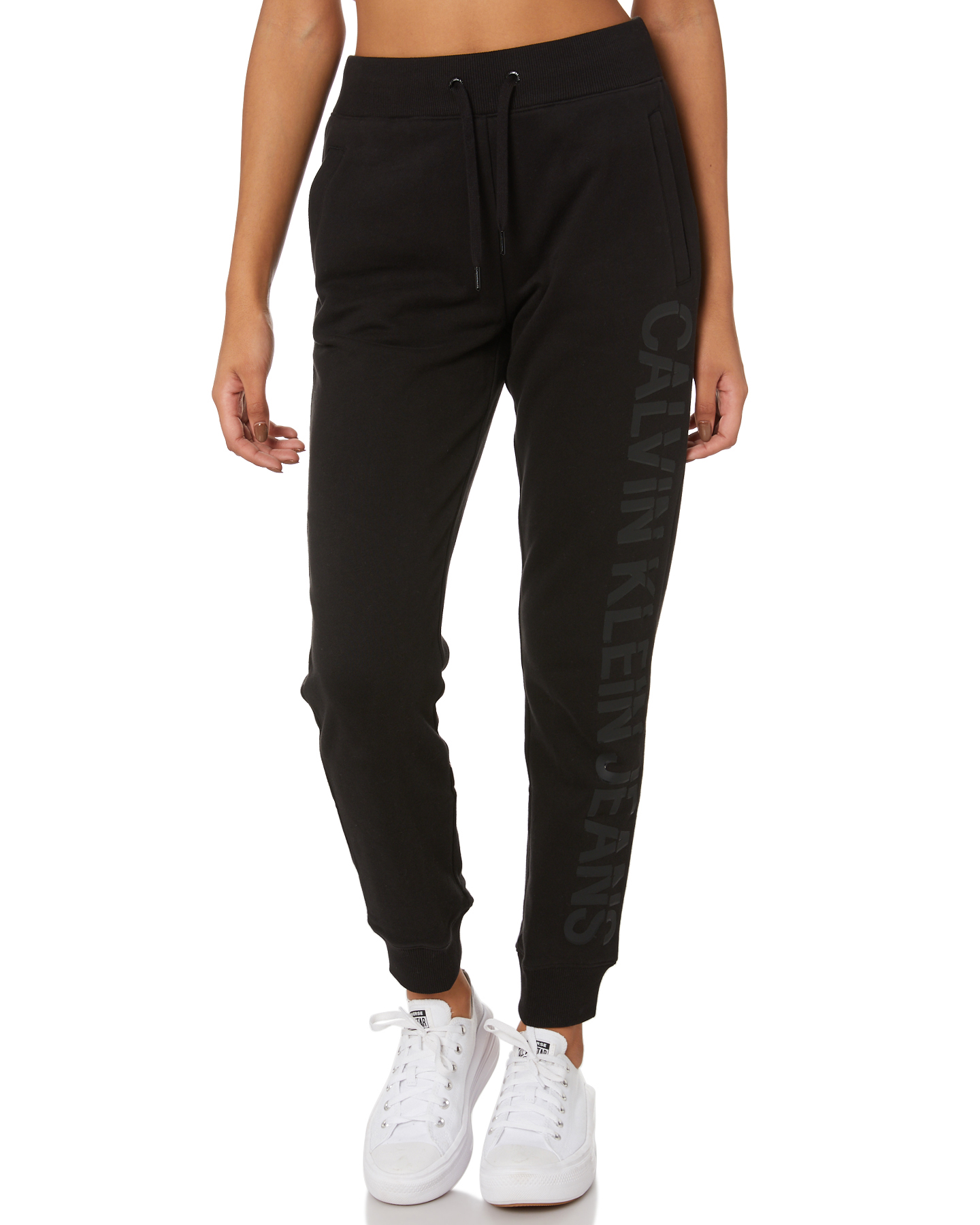 Calvin Klein Institutional Logo Jogging Pant - Ck Black | SurfStitch