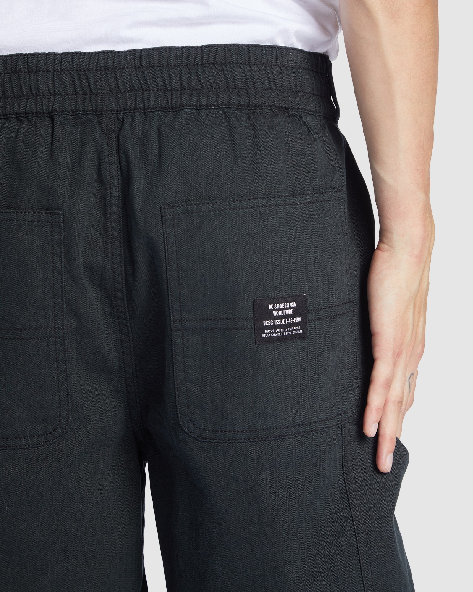 Dc Shoes Trench - Carpenter Shorts For Men - Pirate Black | SurfStitch
