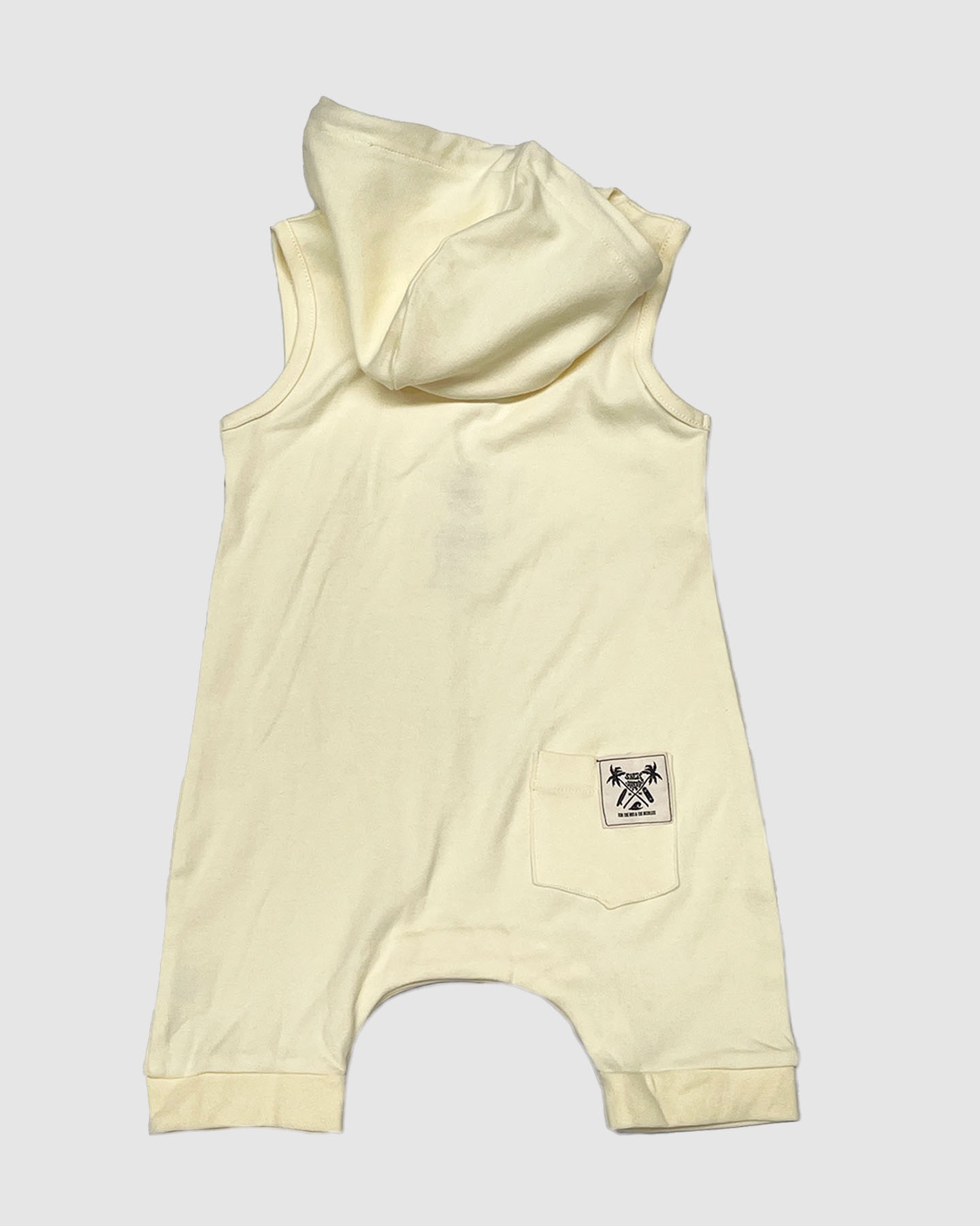 Salty Shreds Salty Shreds Organic Retro Hooded Jumpsuit - Natural