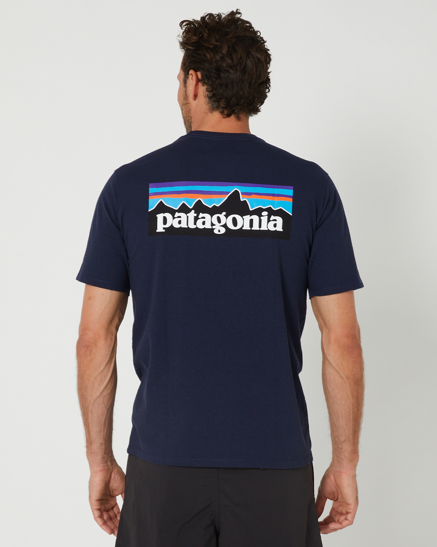 Patagonia t 2025 shirt navy