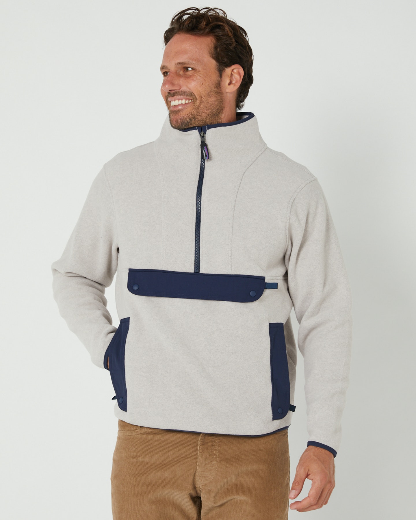 Patagonia Synchilla Anorak Oatmeal Heather SurfStitch