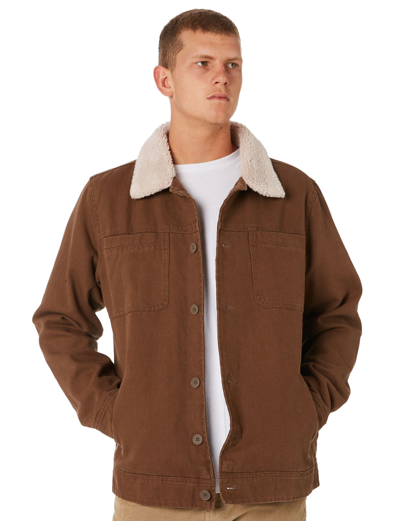 O'neill High Noon Mens Sherpa Jacket - Bombay Brown | SurfStitch