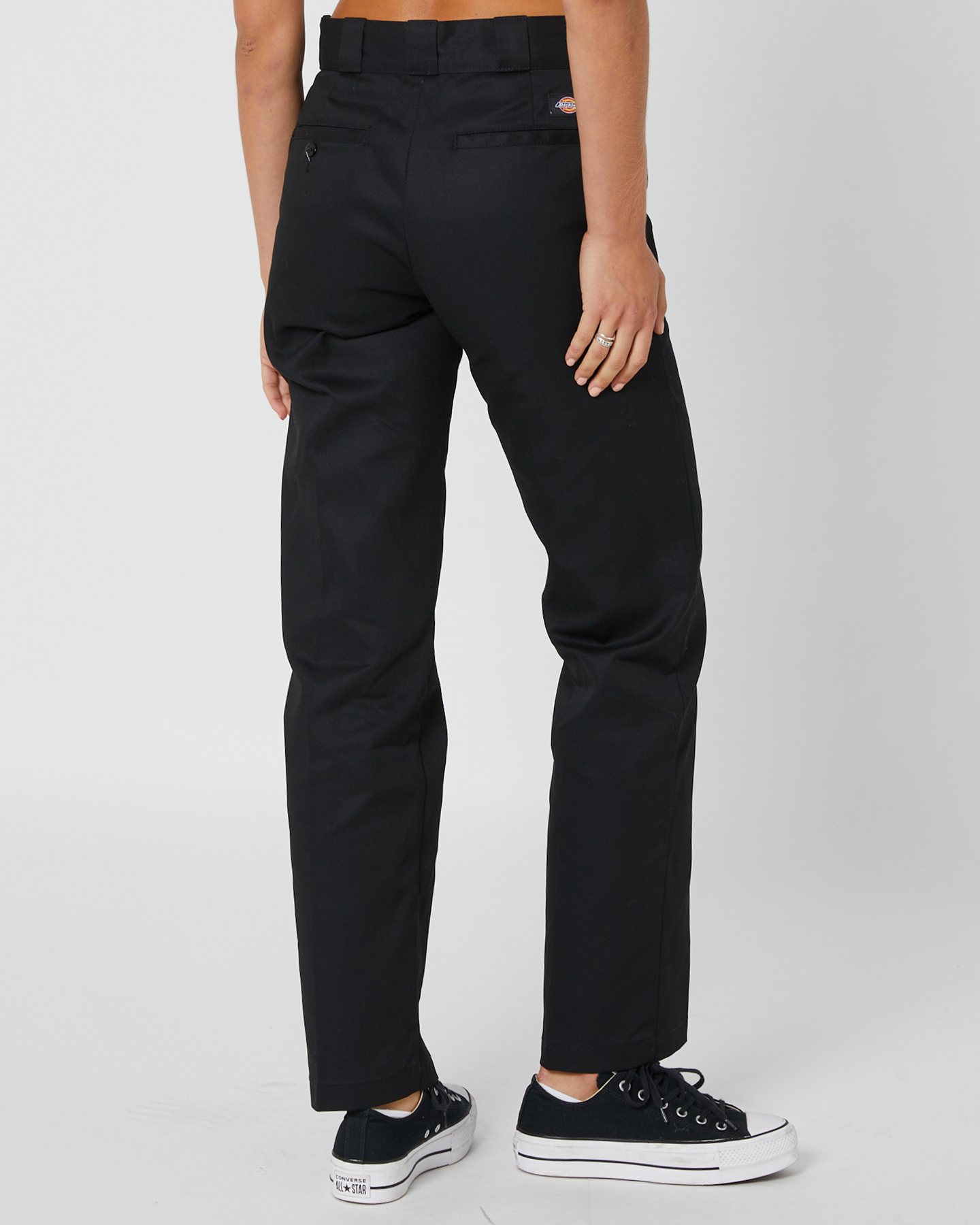 Dickies Fp875 Womens Tapered Fit Pant - Black