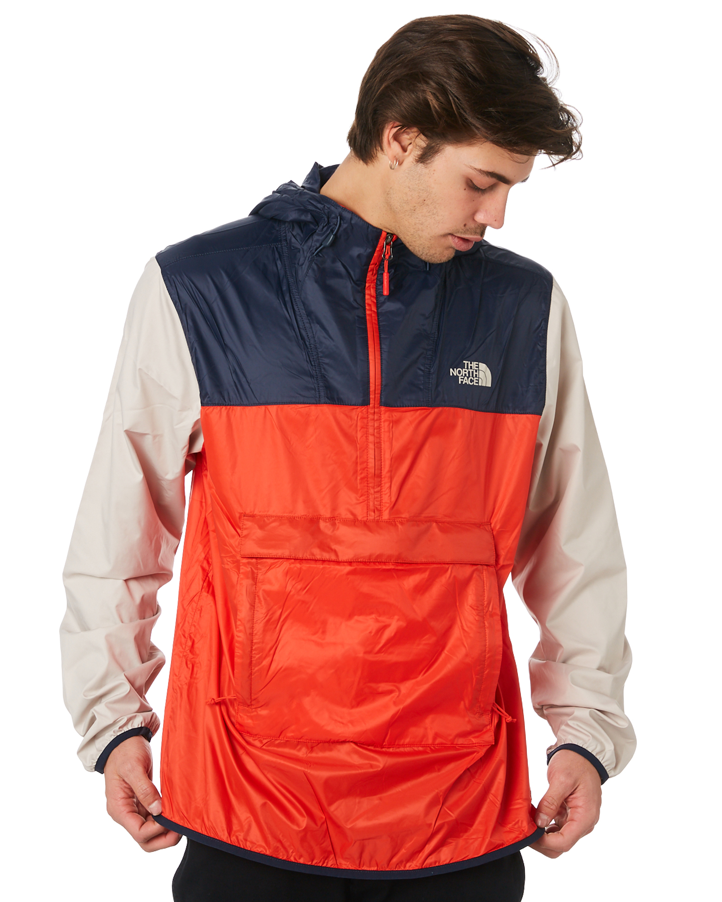 the north face men's fanorak pullover jacket