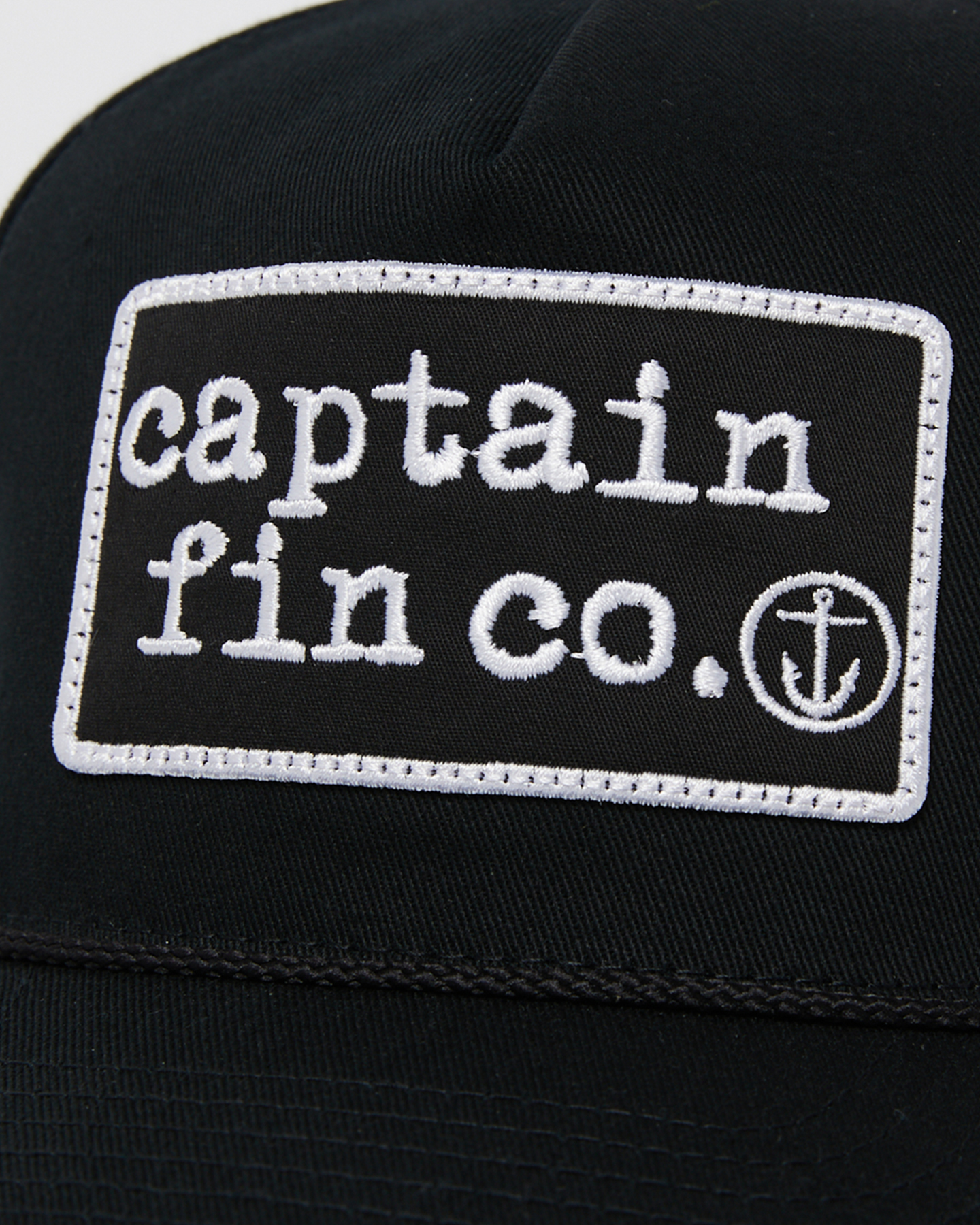 Captain Fin Co. Big Patch Hat Black SurfStitch