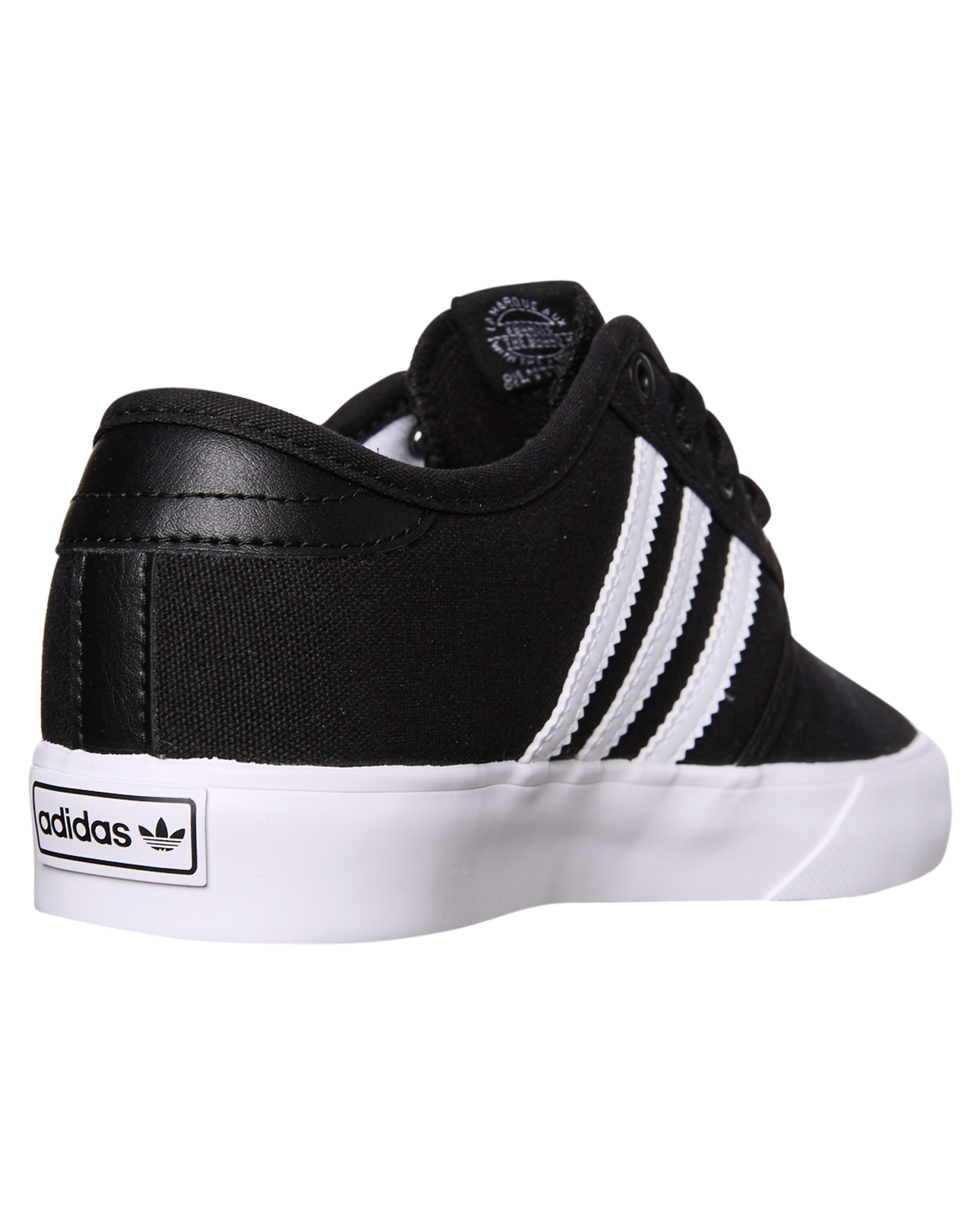 Adidas Kids Seeley Shoe - Black White | SurfStitch