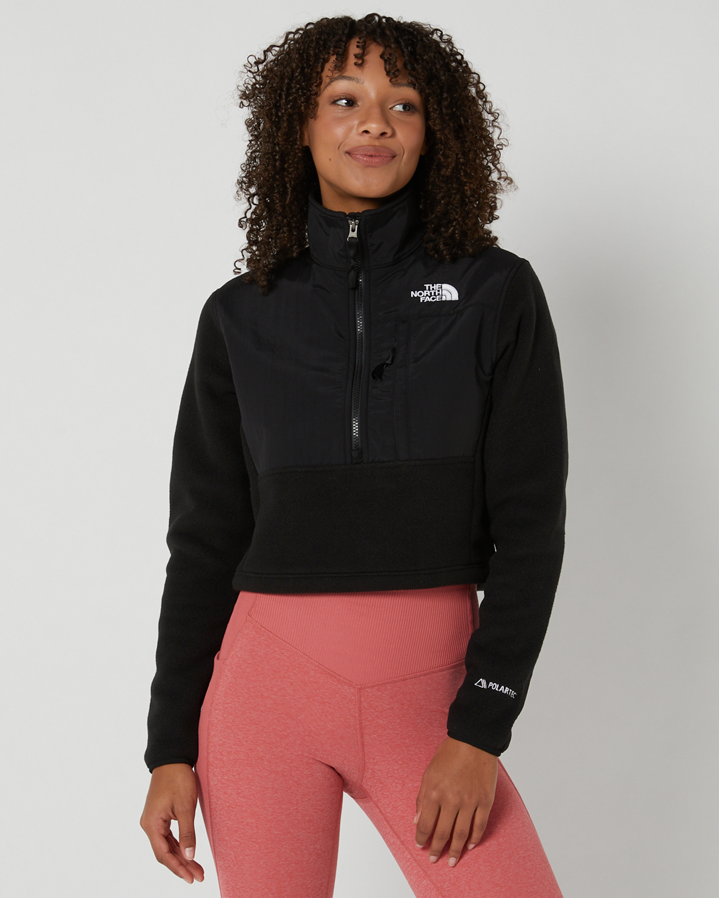 Womens Denali Fleece Cropped Pullover