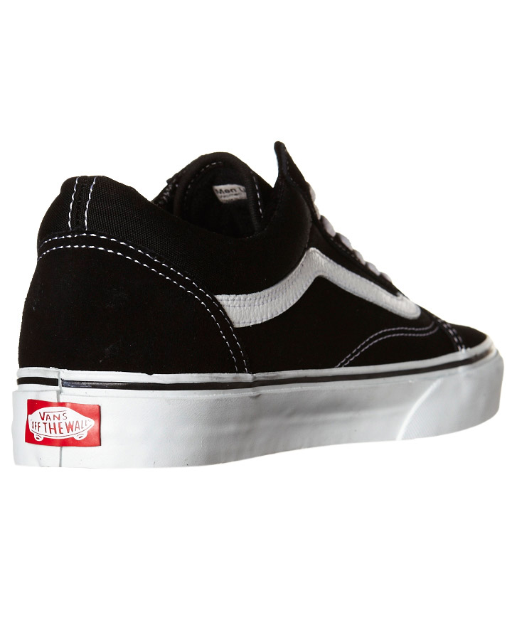 mens vans shoes black