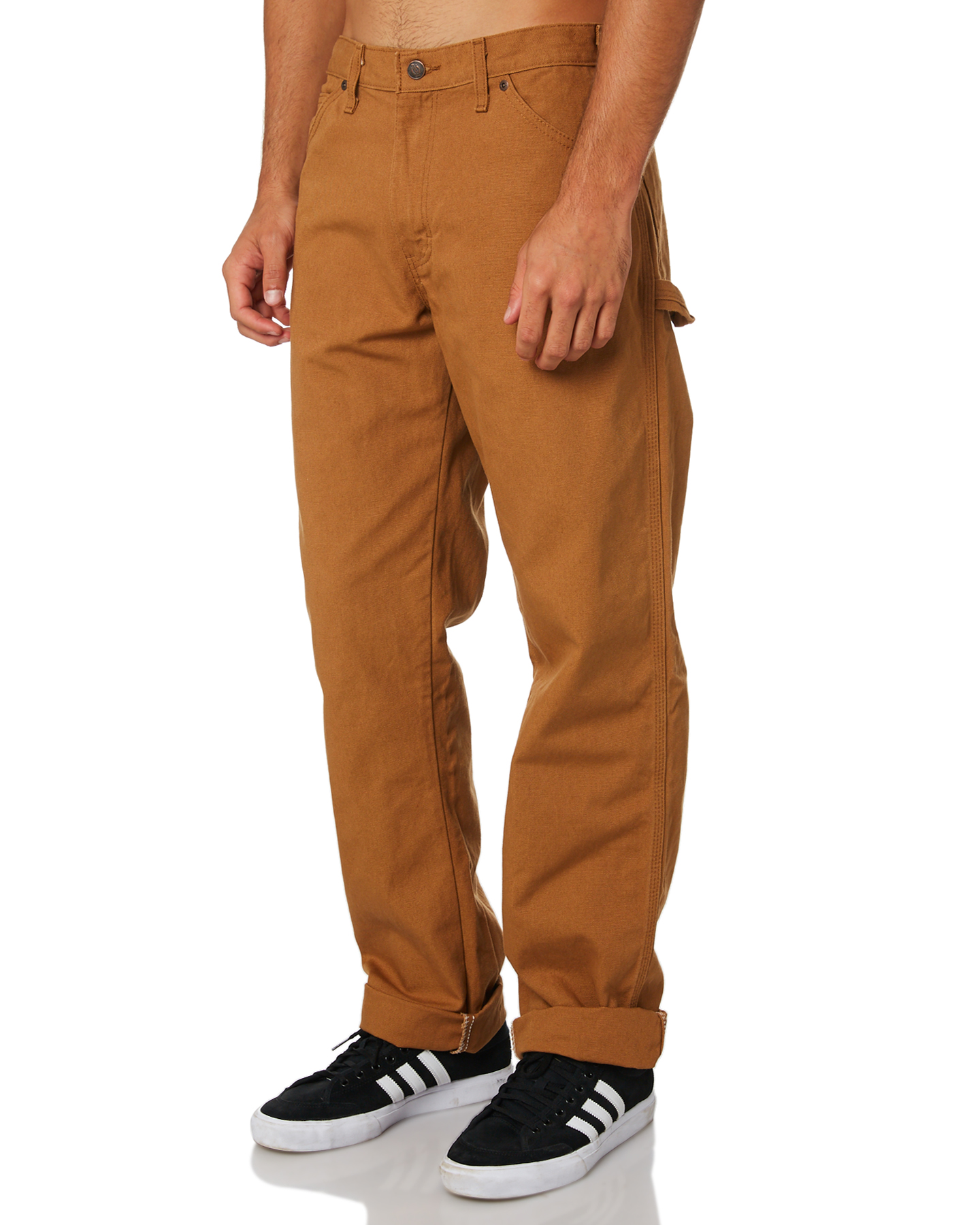 Dickies 1939 Relaxed Fit Duck Mens Carpenter Pant - Rinsed Duck Brown ...