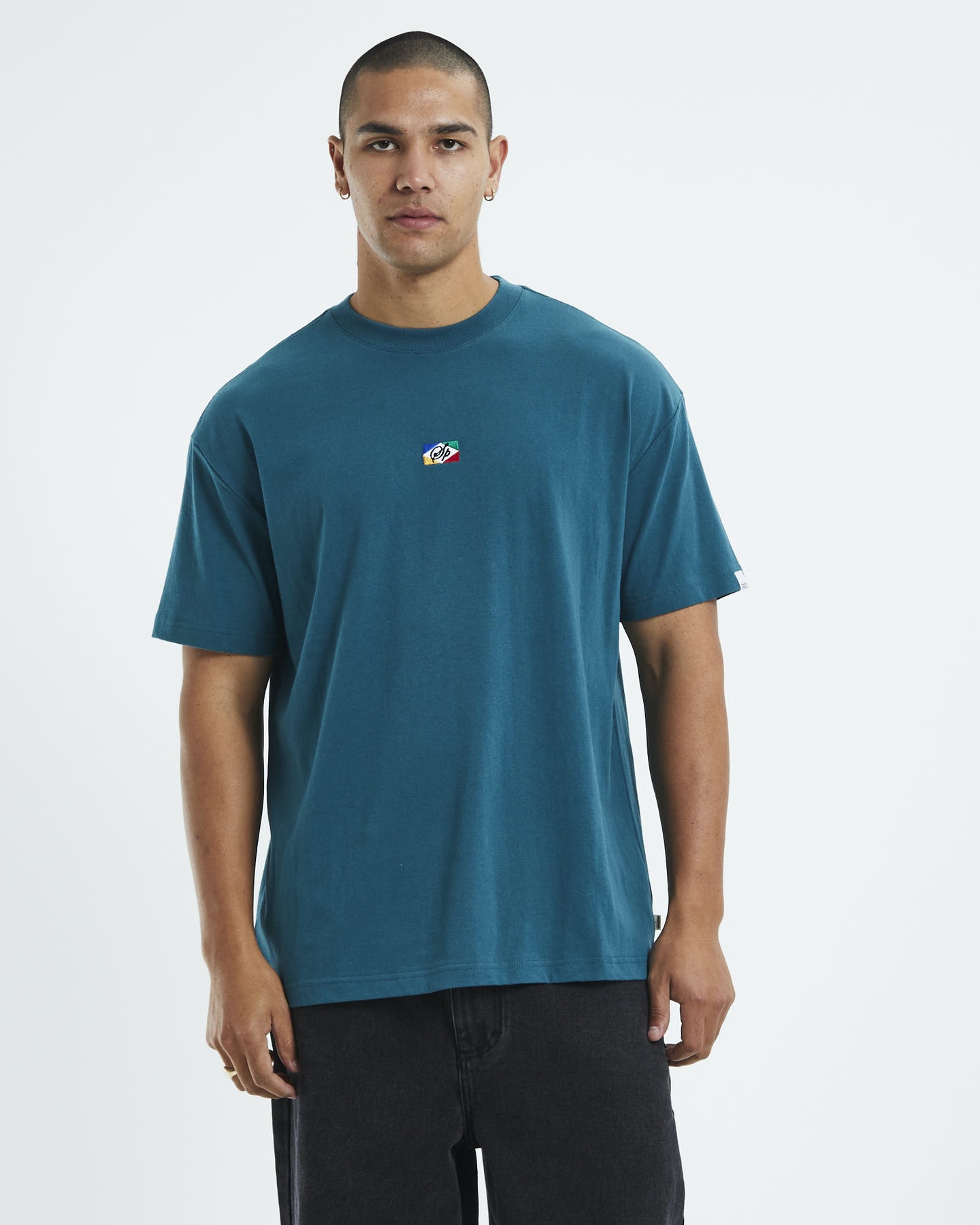 Spencer Project Flag T-Shirt - Jade Green | SurfStitch