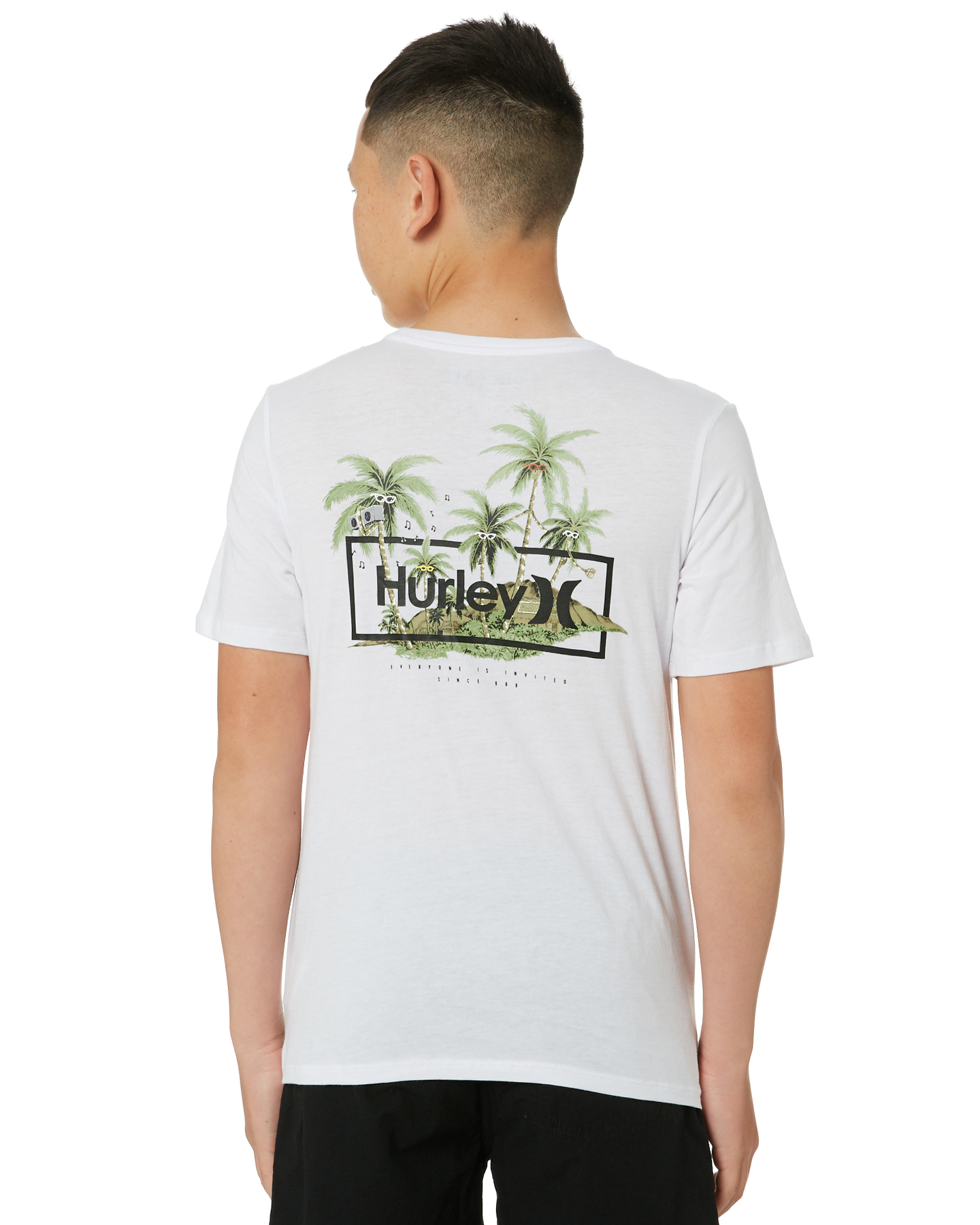 Hurley Boys Premium Chillaxing T-Shirt - Teens - White | SurfStitch