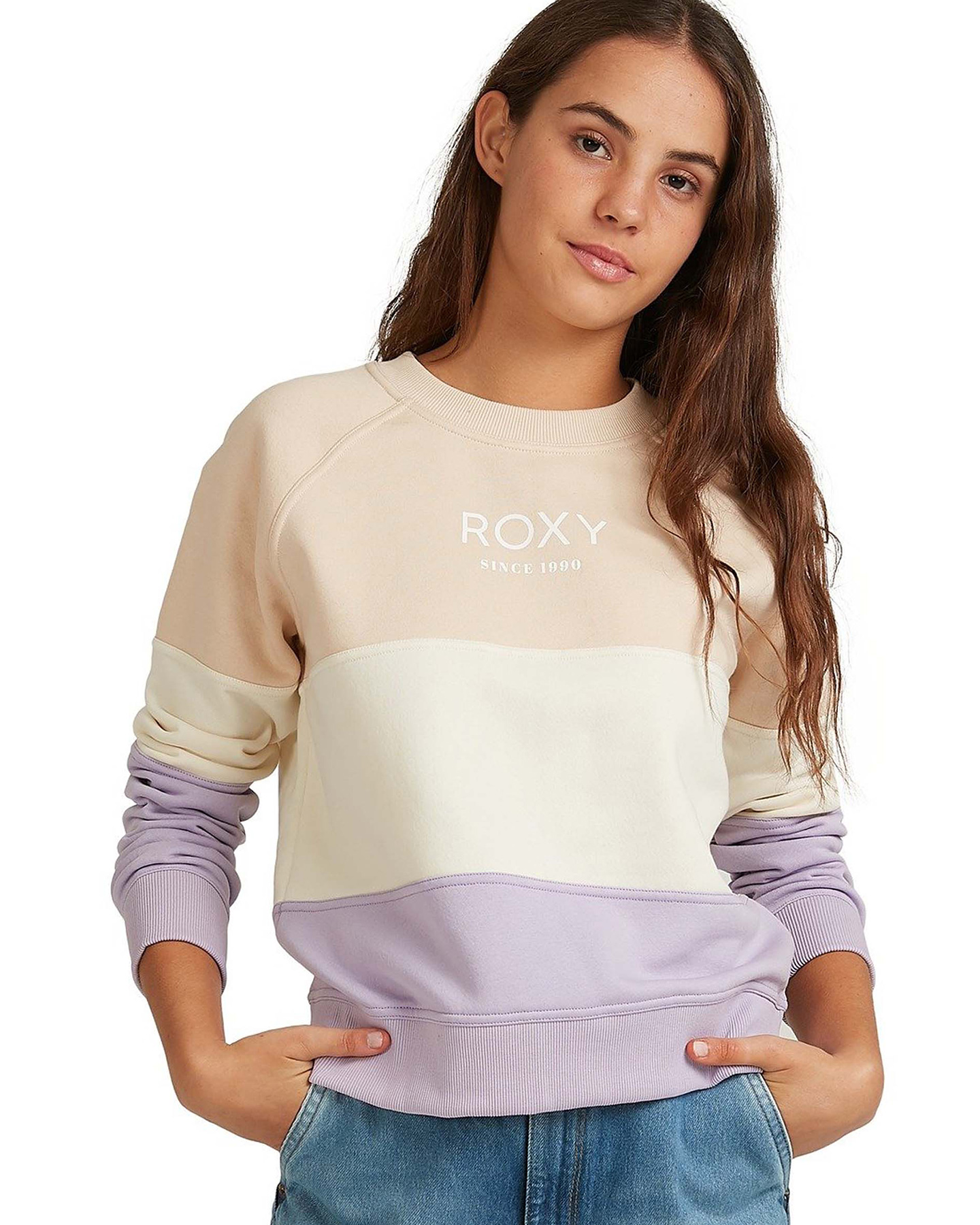 Roxy On My Mind Organic Sweatshirt - Orchid Petal | SurfStitch