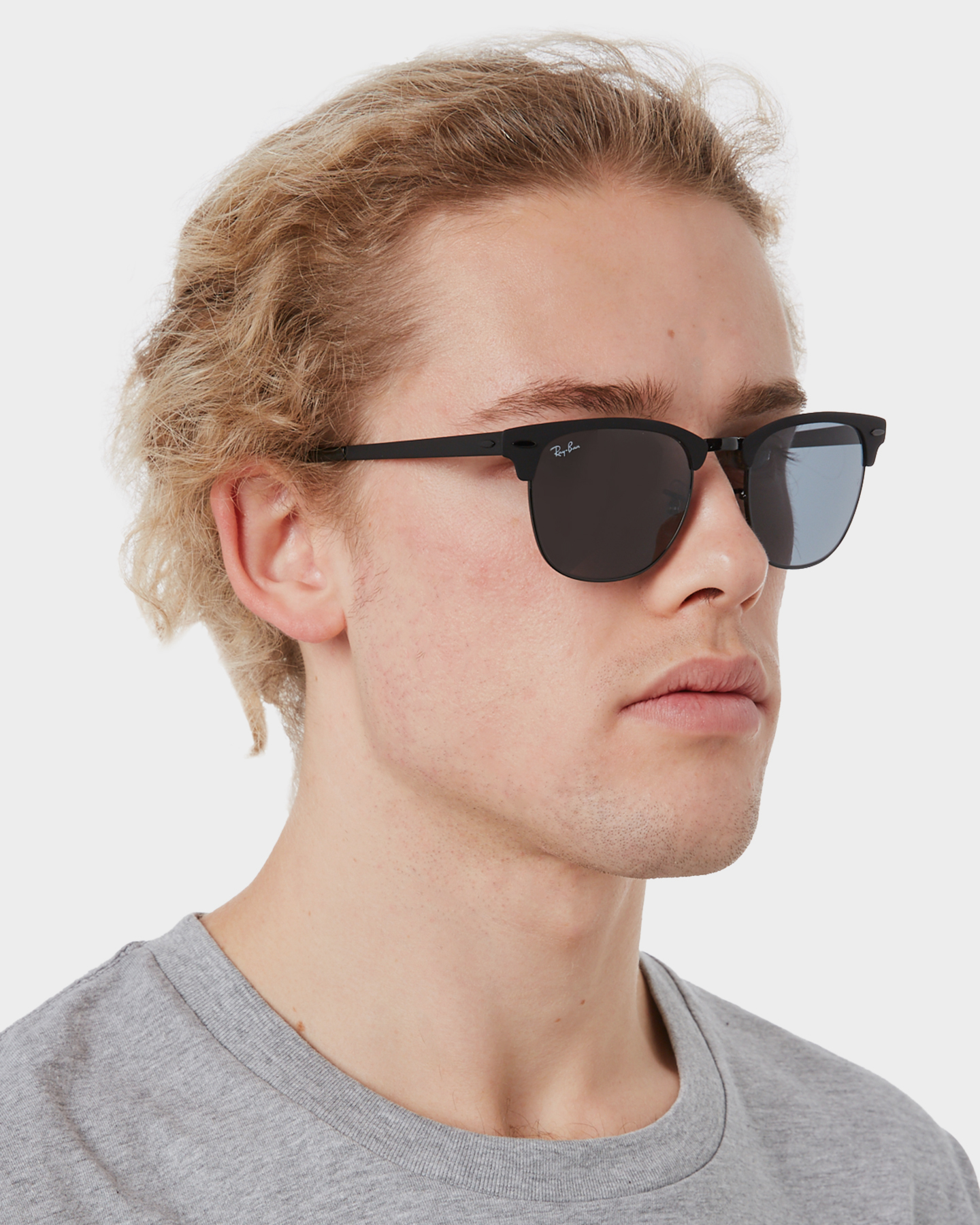 metal clubmaster sunglasses