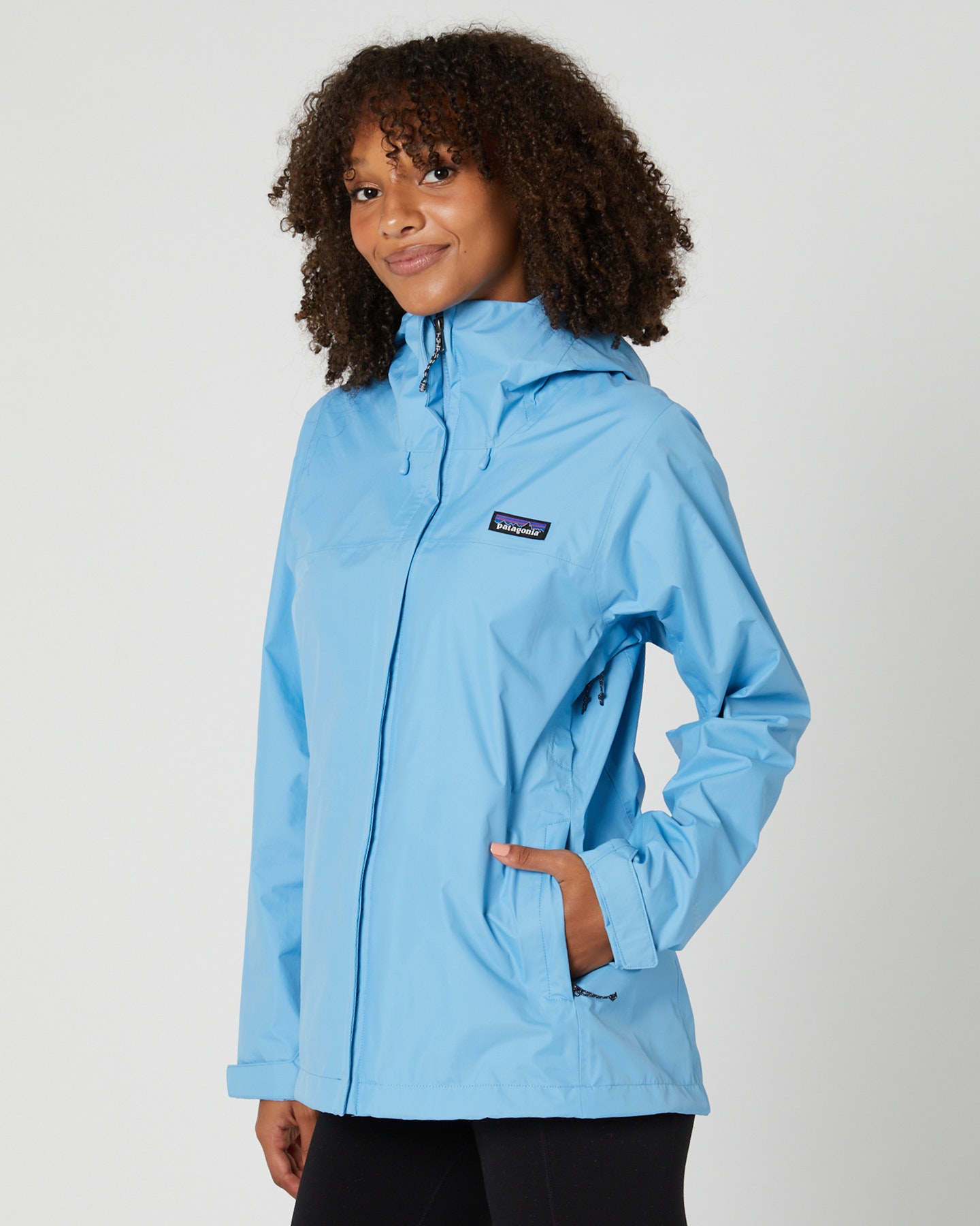 Patagonia torrentshell top mako blue
