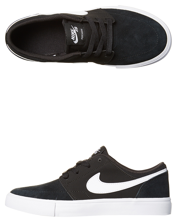 Nike Sb Portmore Shoe - Black | SurfStitch