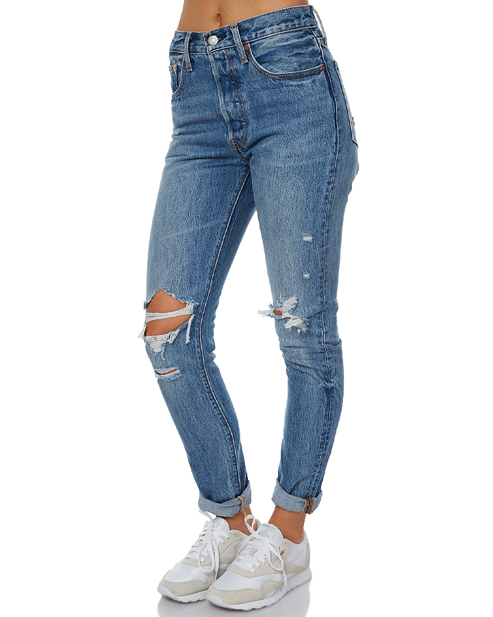 Levi`S 501 Womens Skinny Jean - Old Hangouts | SurfStitch