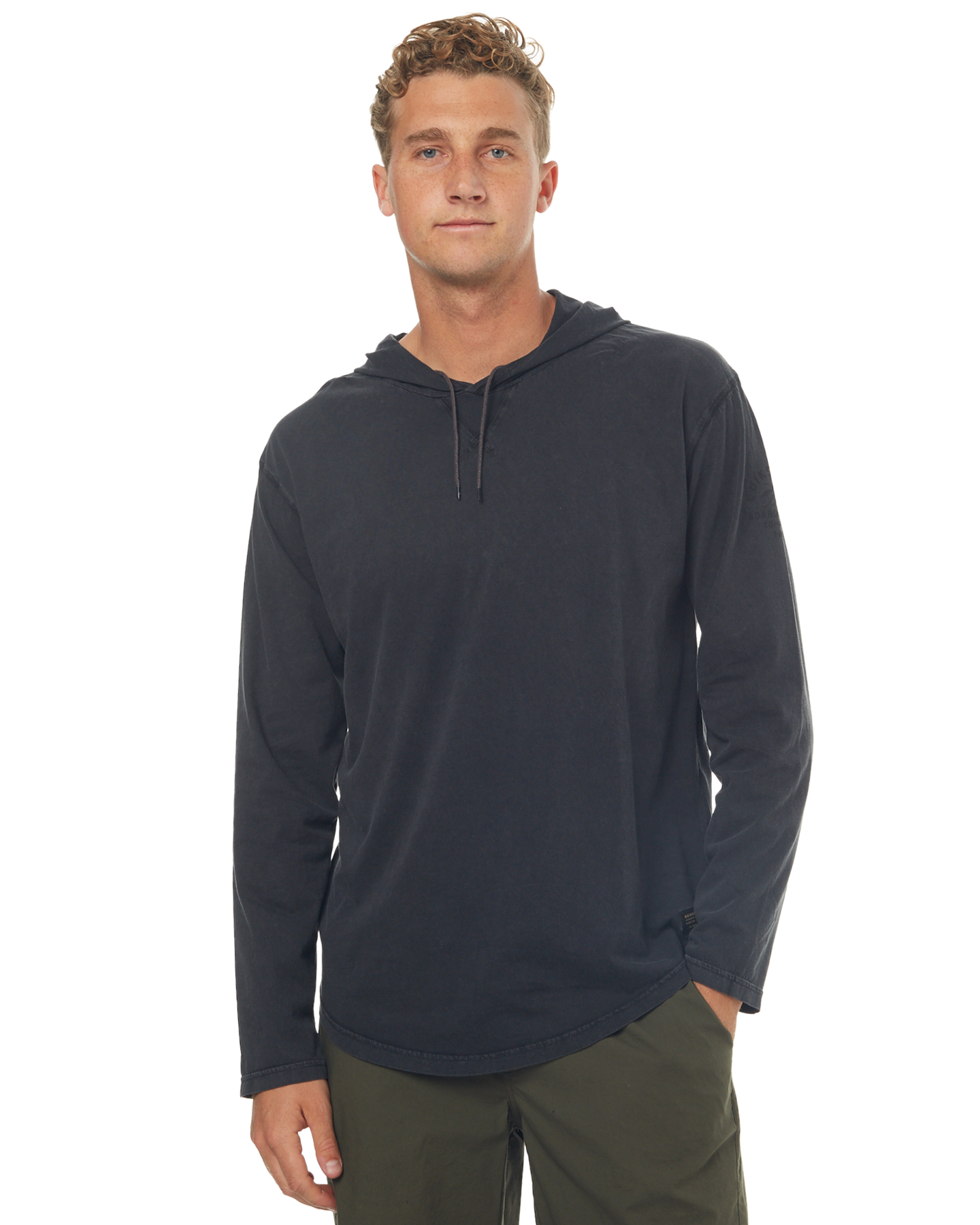 mens hooded t shirt