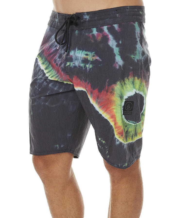 volcom tie dye board shorts