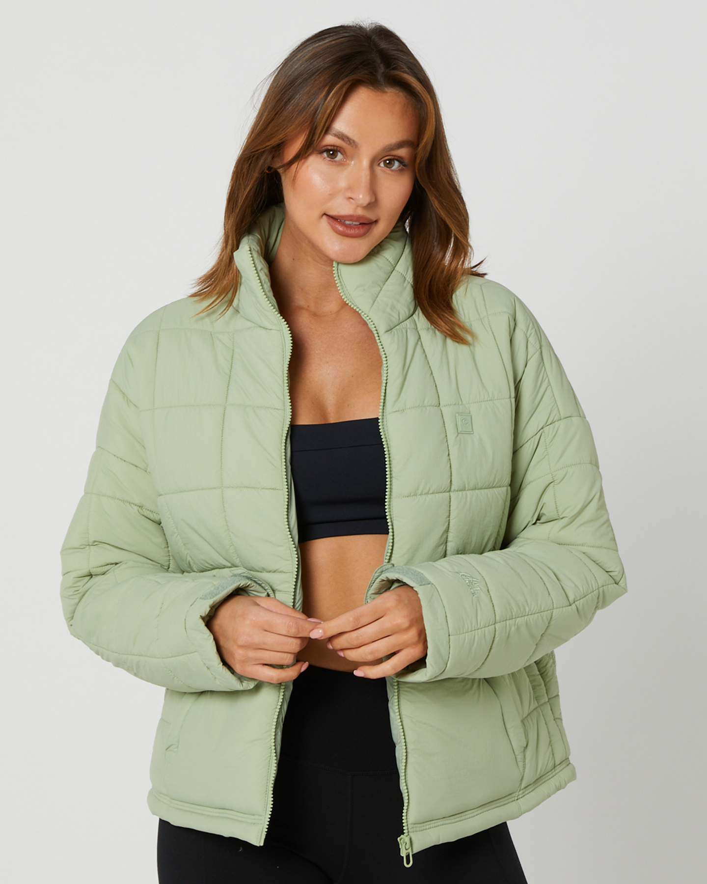 Rip Curl Anti Series Anotea Pack Jacket Mid Green SurfStitch