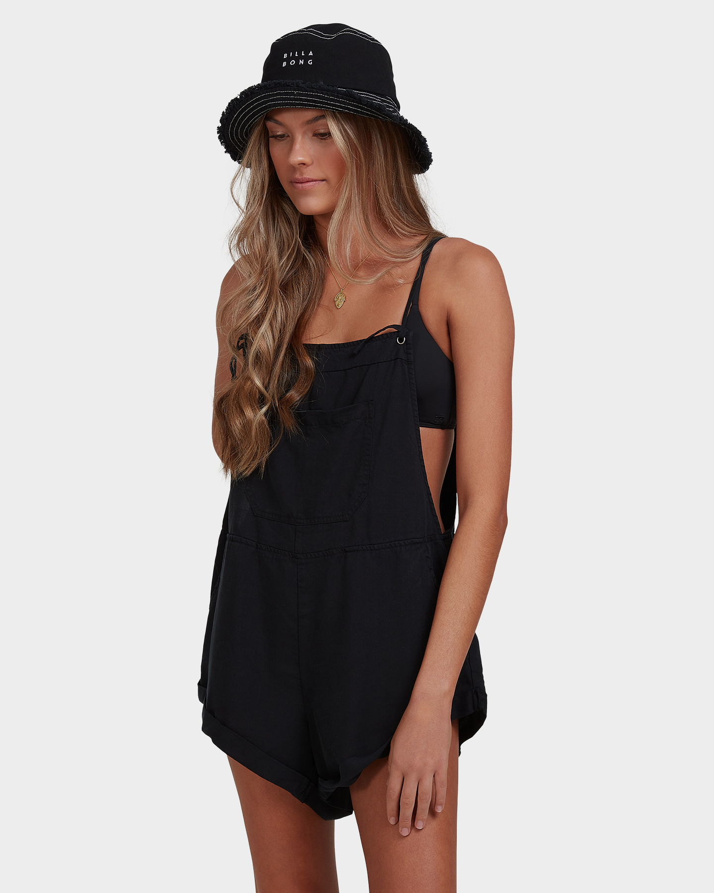 Billabong shop black overalls